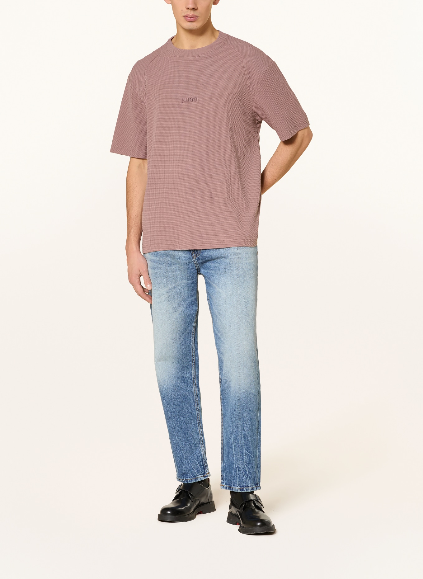 HUGO T-Shirt DAFFL: ALTROSA