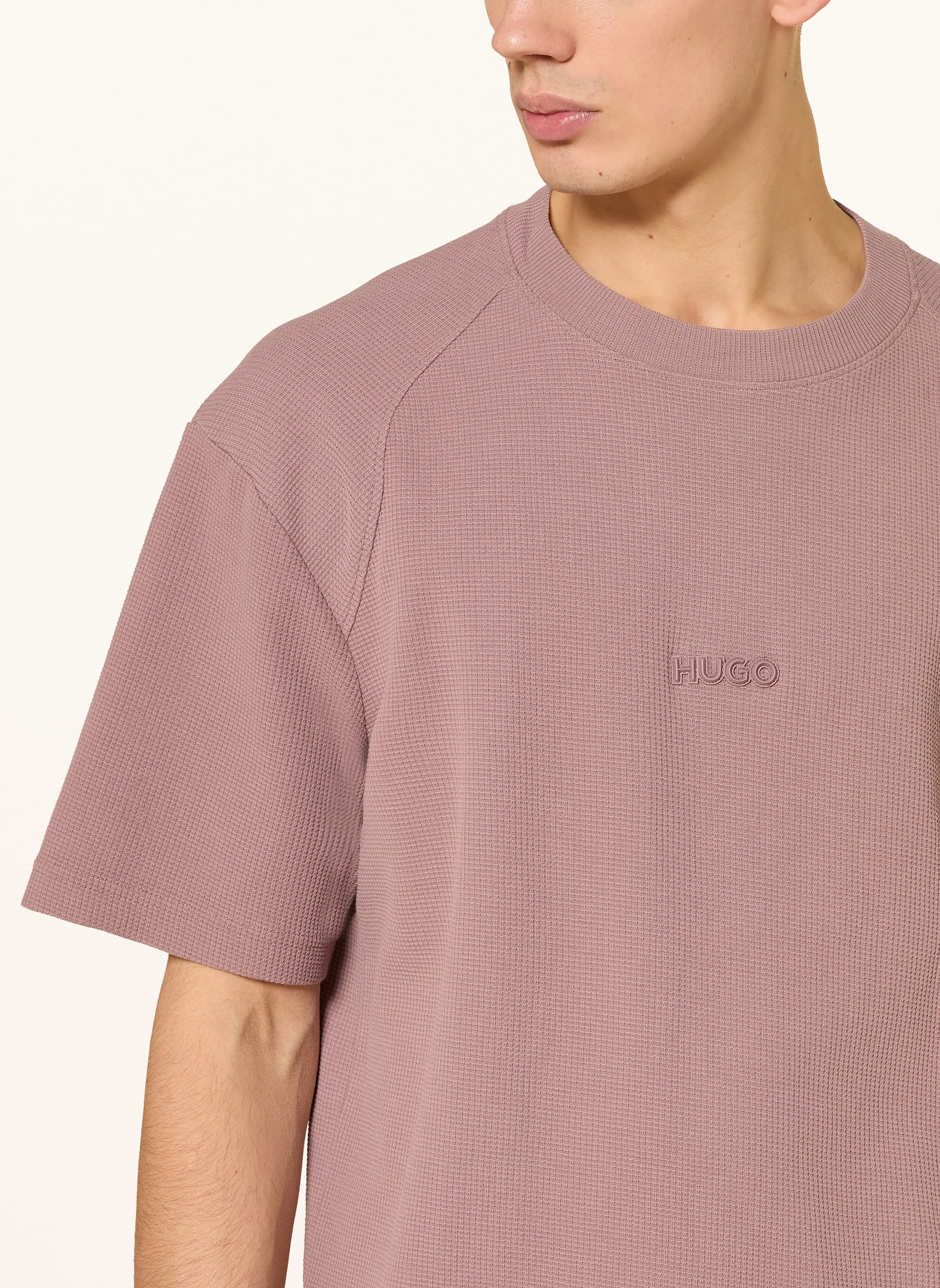 HUGO T-Shirt DAFFL: ALTROSA