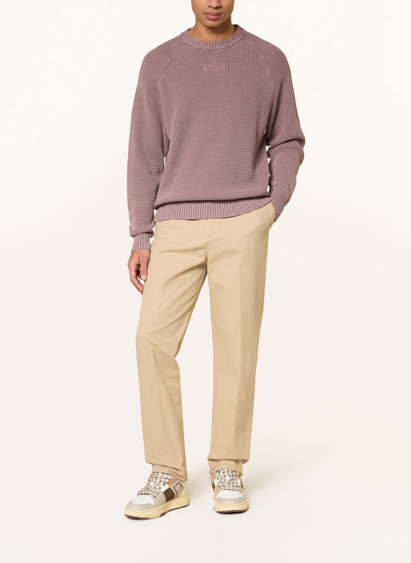 HUGO Svetr SWAYNE: ČERNOŠEDÁ