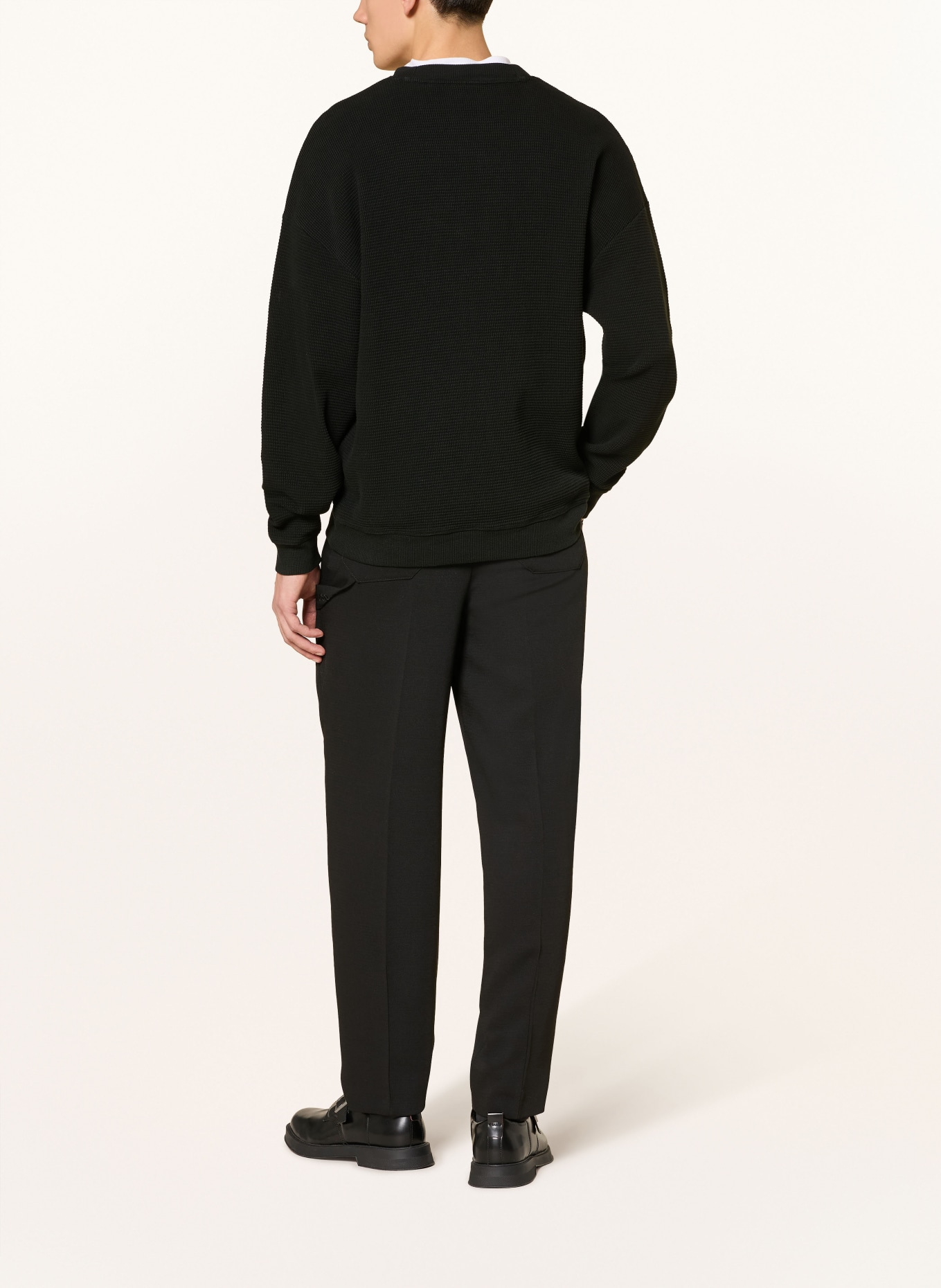 HUGO Pullover DAFFLYN: SCHWARZ