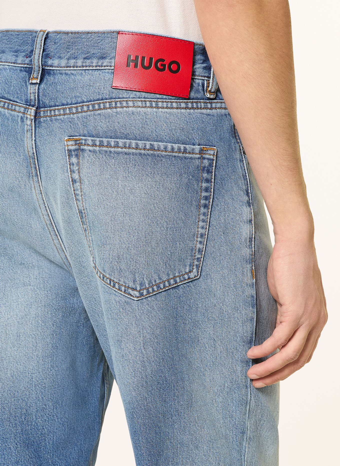 HUGO Jeans HUGO Relaxed Tapered Fit: 430 BRIGHT BLUE