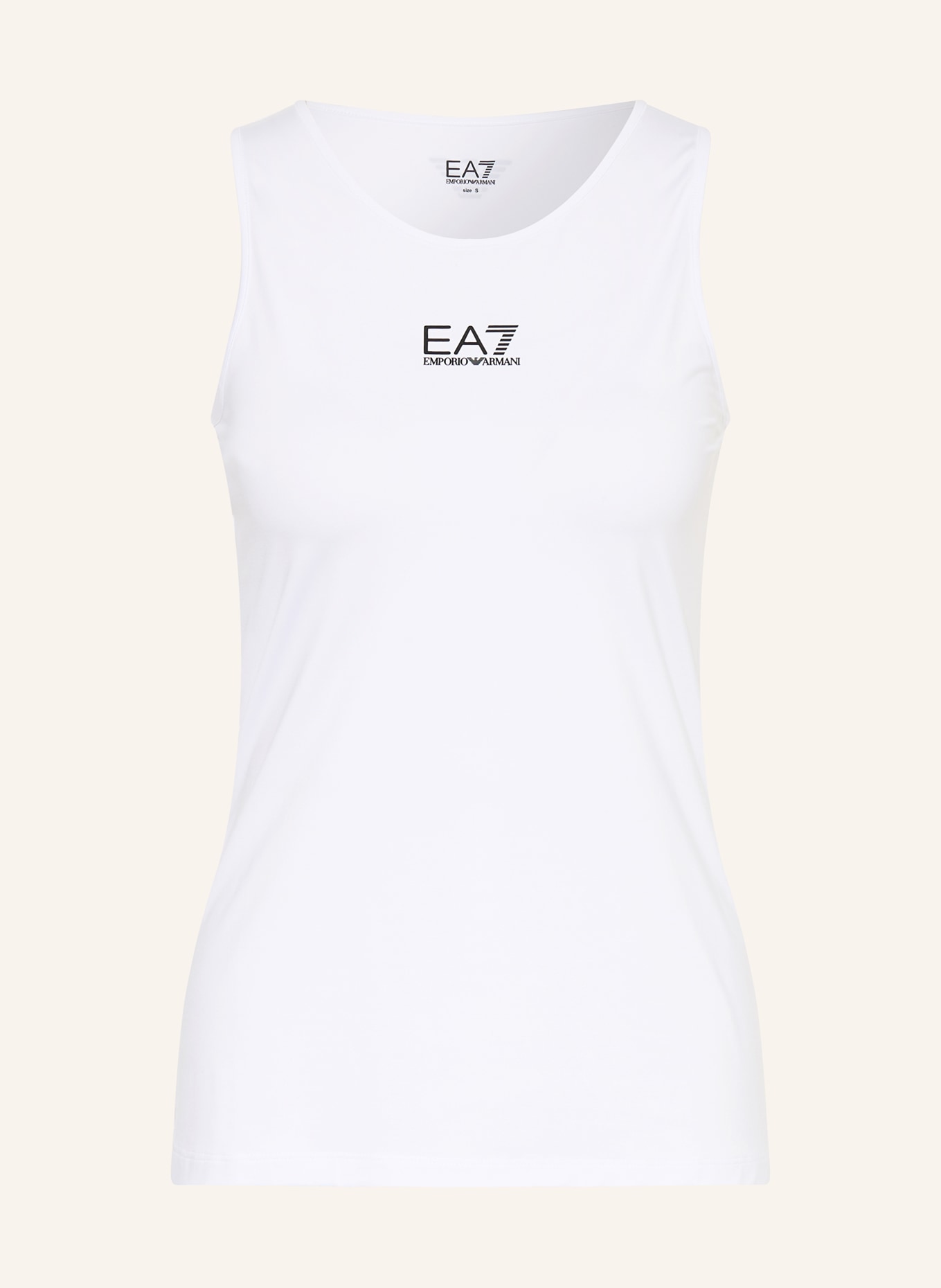 EA7 EMPORIO ARMANI Tanktop: WEISS