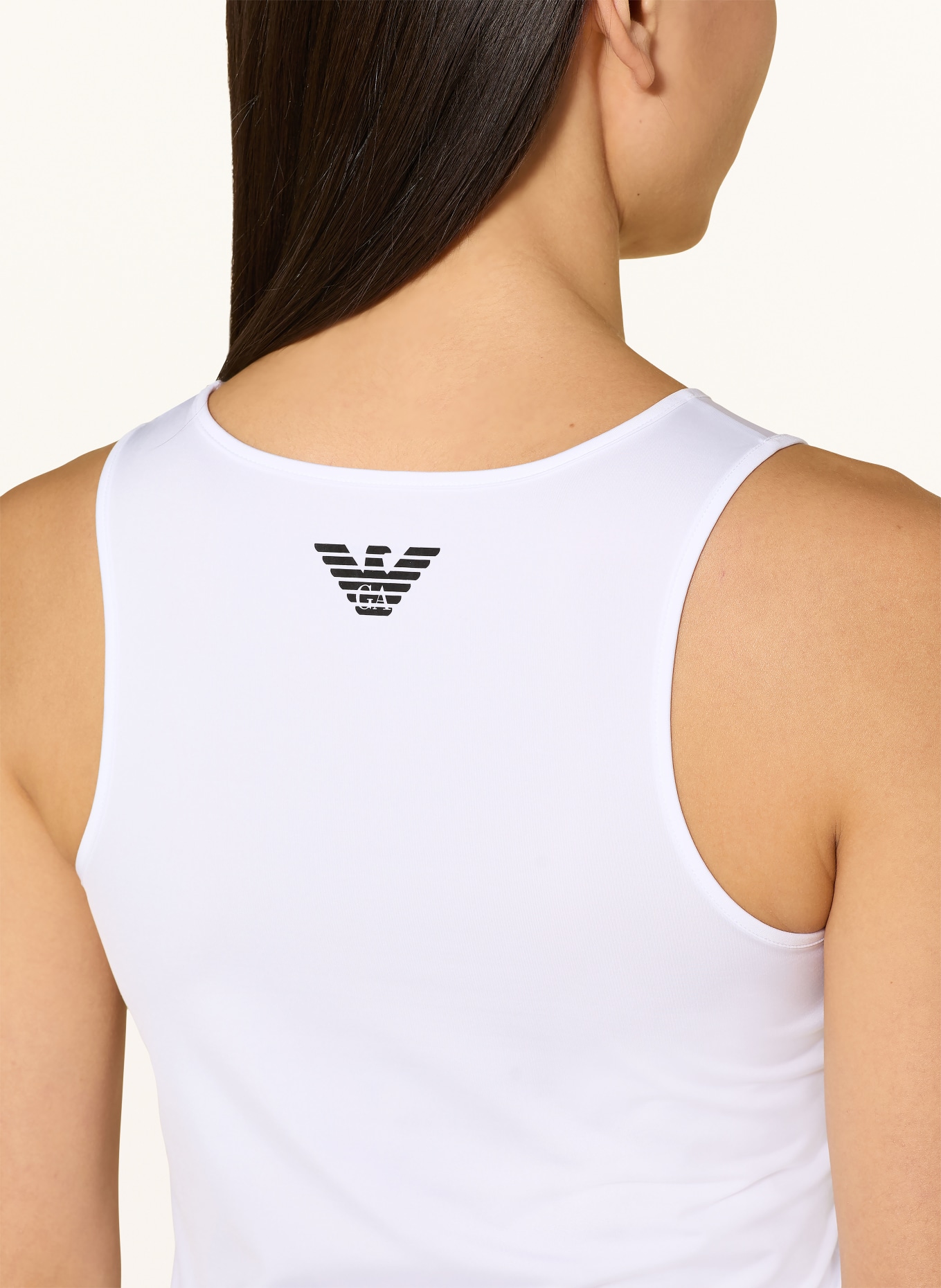 EA7 EMPORIO ARMANI Tanktop: WEISS