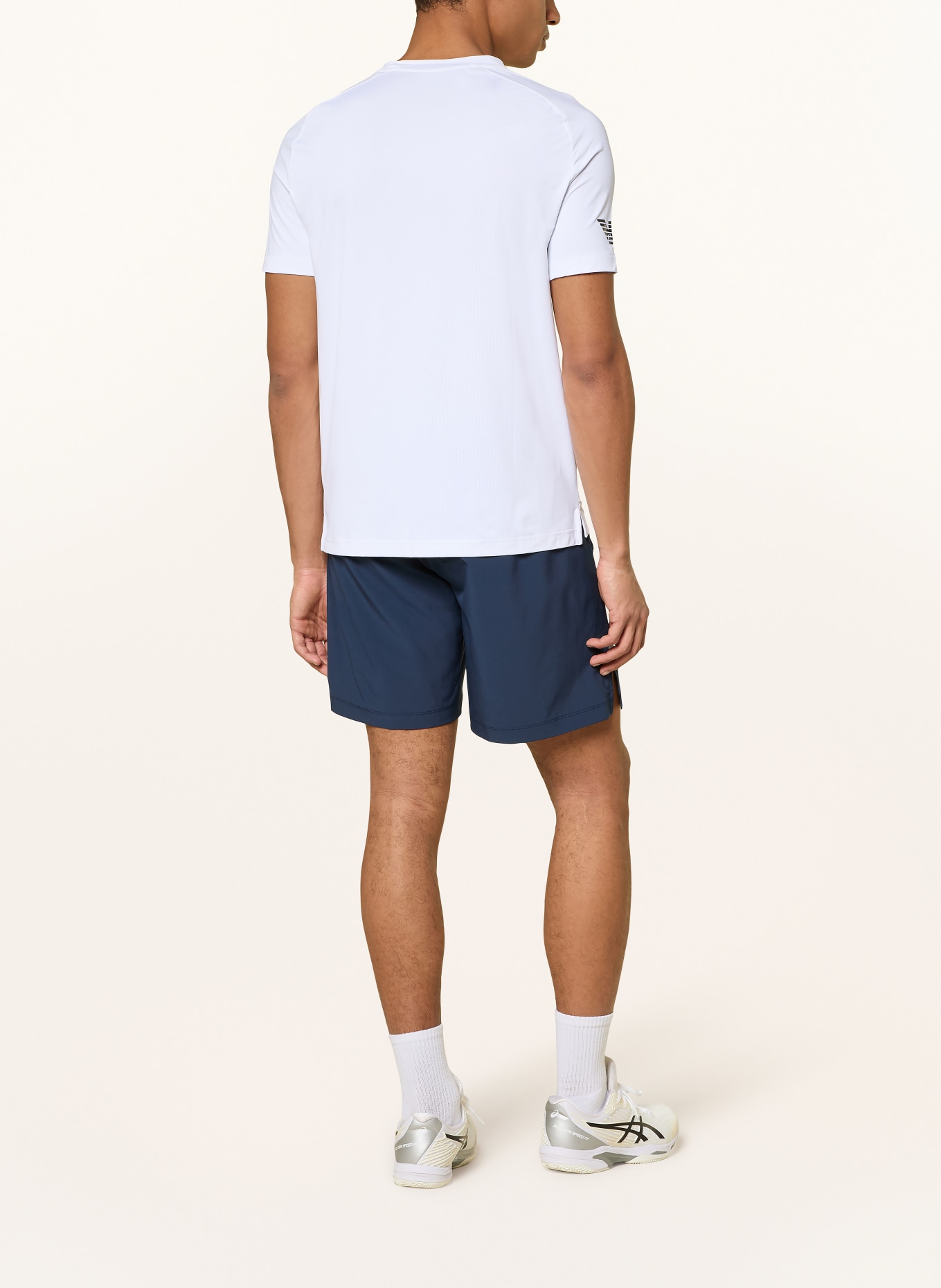 EA7 EMPORIO ARMANI Funktionsshirt: WEISS