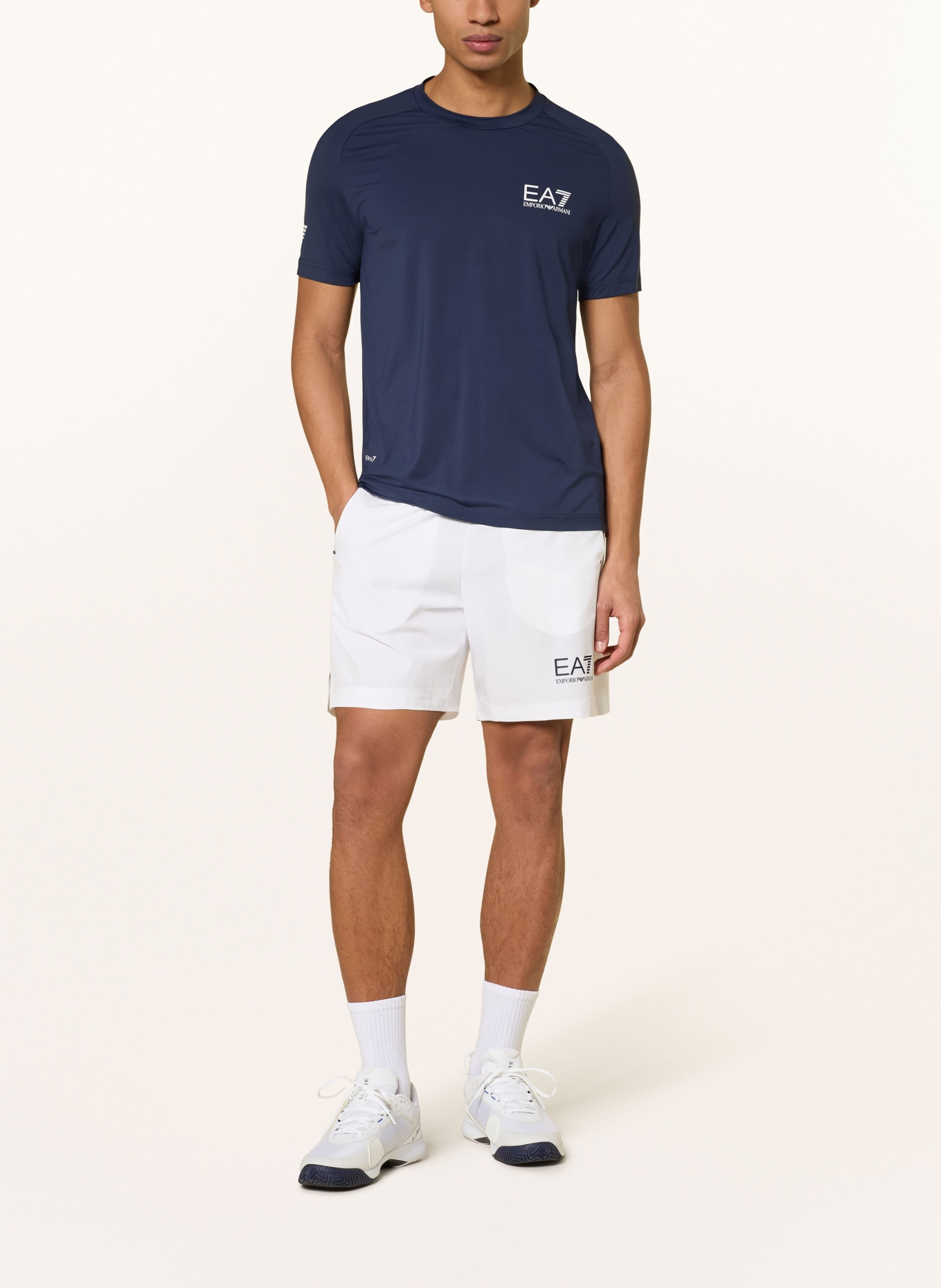 EA7 EMPORIO ARMANI Funktionsshirt: DUNKELBLAU