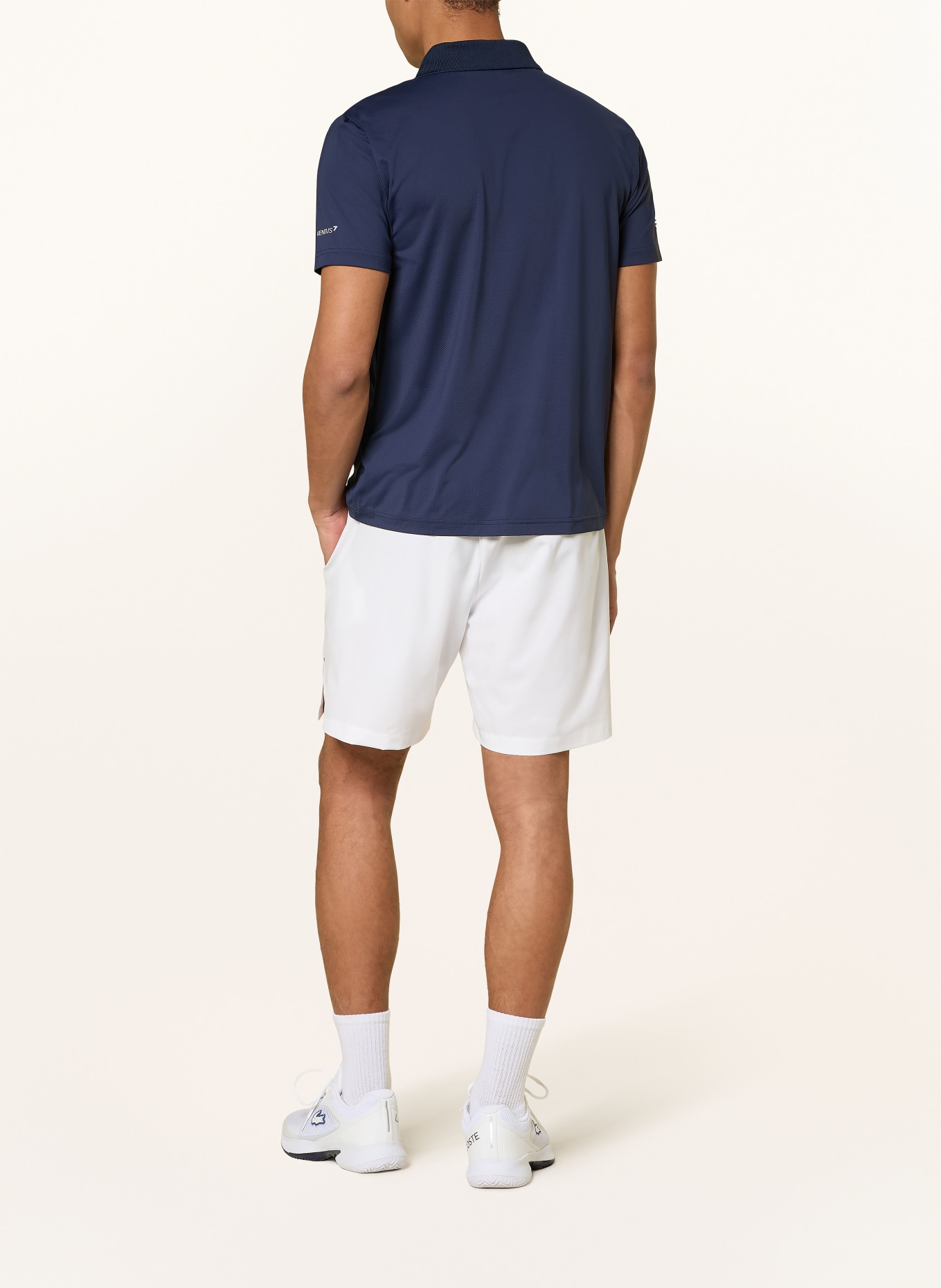 EA7 EMPORIO ARMANI Funktions-Poloshirt: DUNKELBLAU