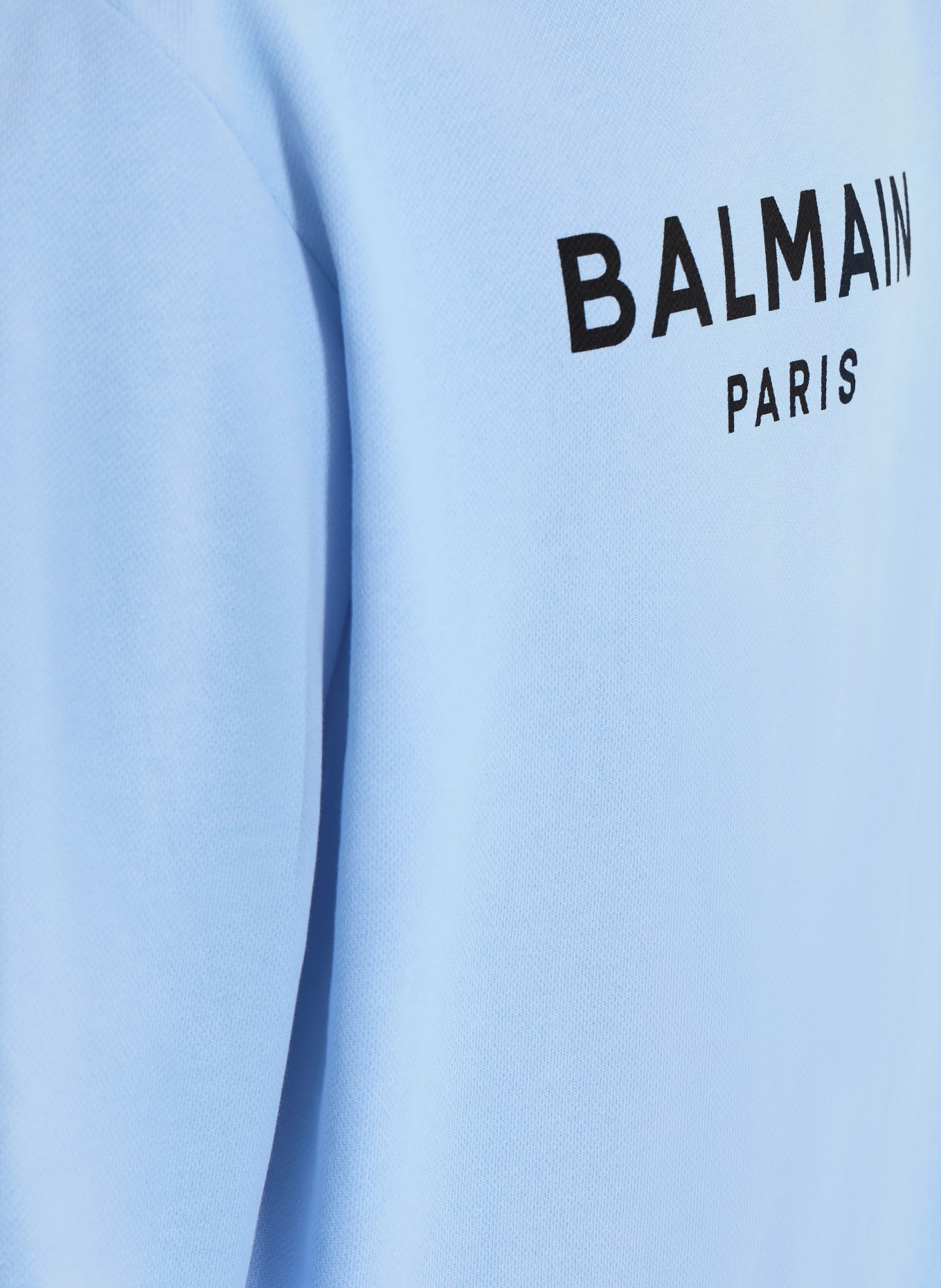 BALMAIN sweat-shirt: BLEU CLAIR