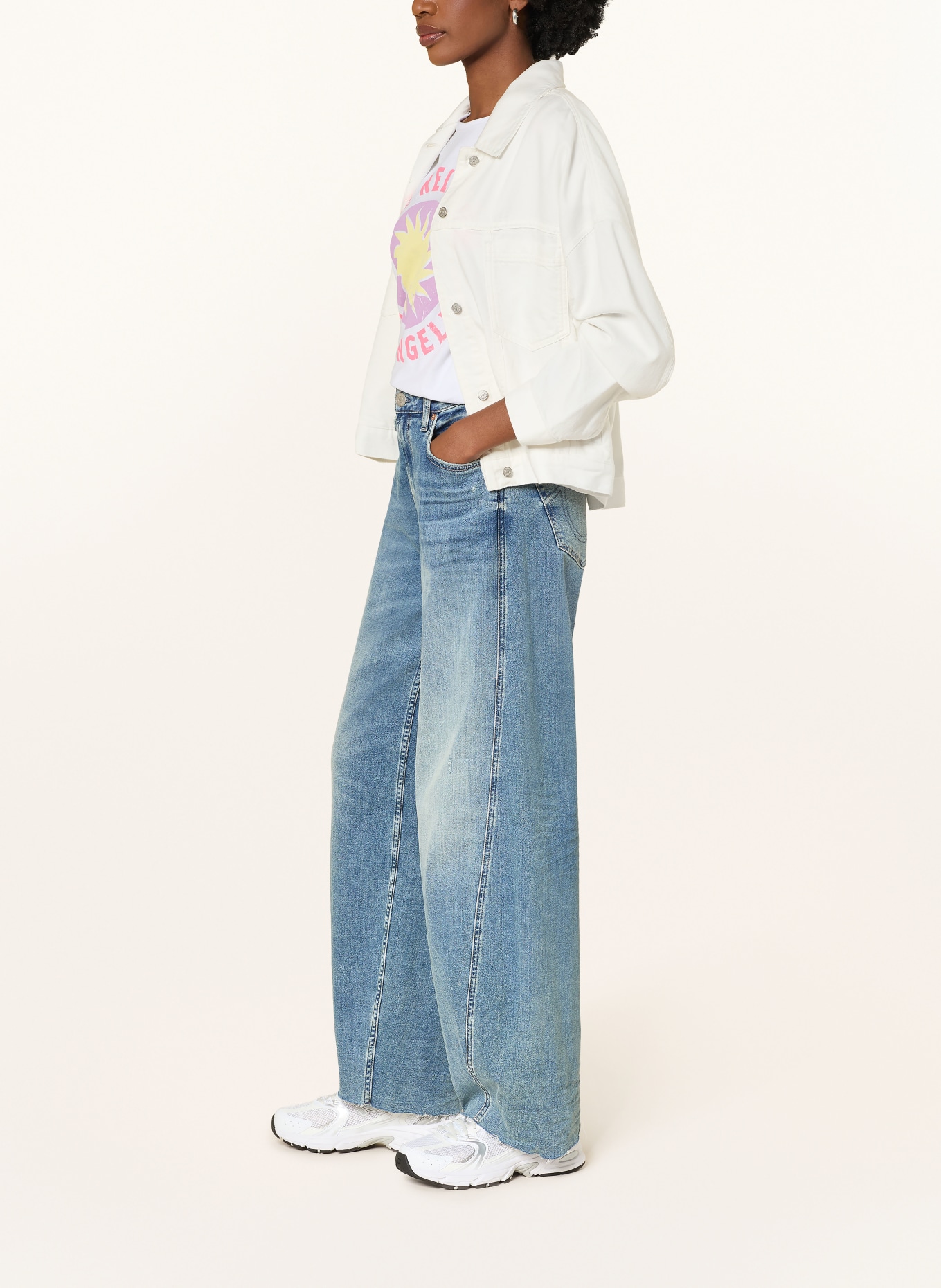 TRUE RELIGION Barrel Jeans RUBY VOLUME: 4646 Light Blue