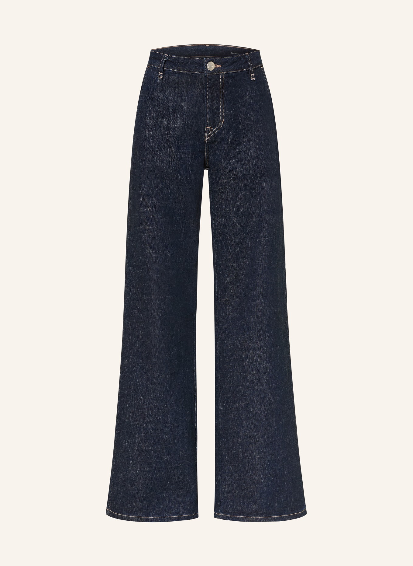 TRUE RELIGION Wide Leg Jeans LAUREN: 4645 MID BLUE