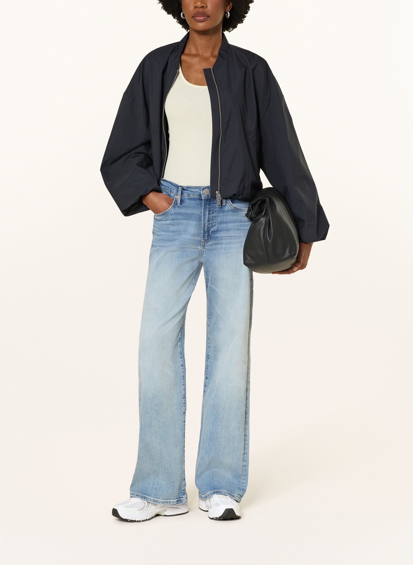 TRUE RELIGION Wide Leg Jeans SHIRLEY: 4000 LIGHT BLUE