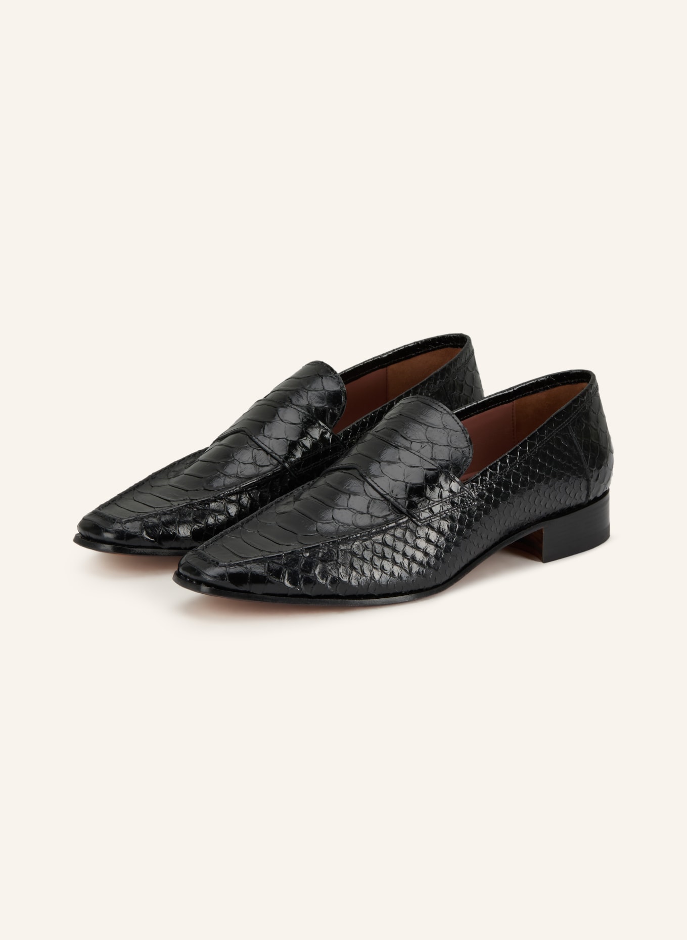 PARIS TEXAS ALAIN loafer: BLACK