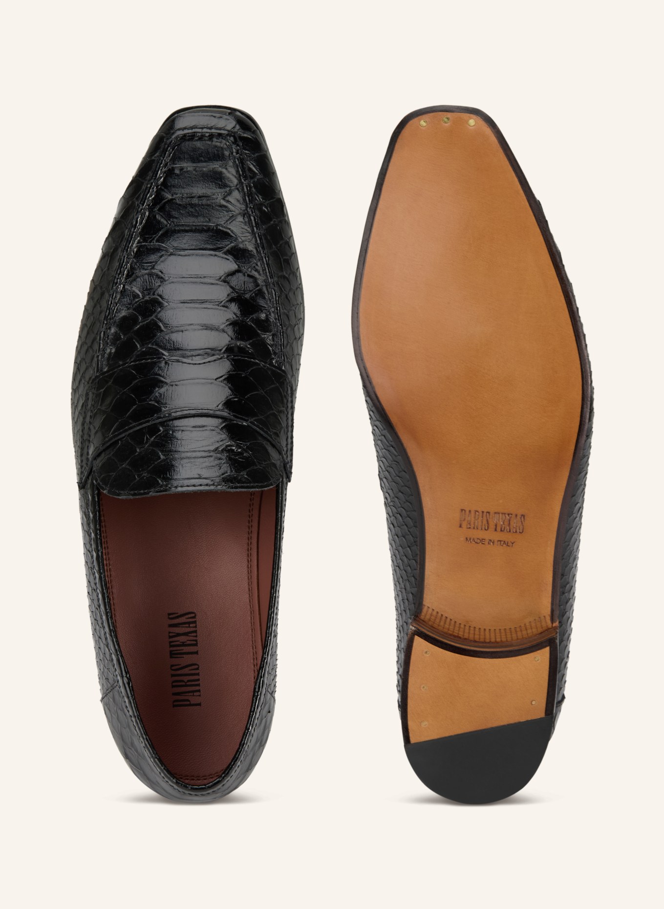 PARIS TEXAS ALAIN loafer: BLACK