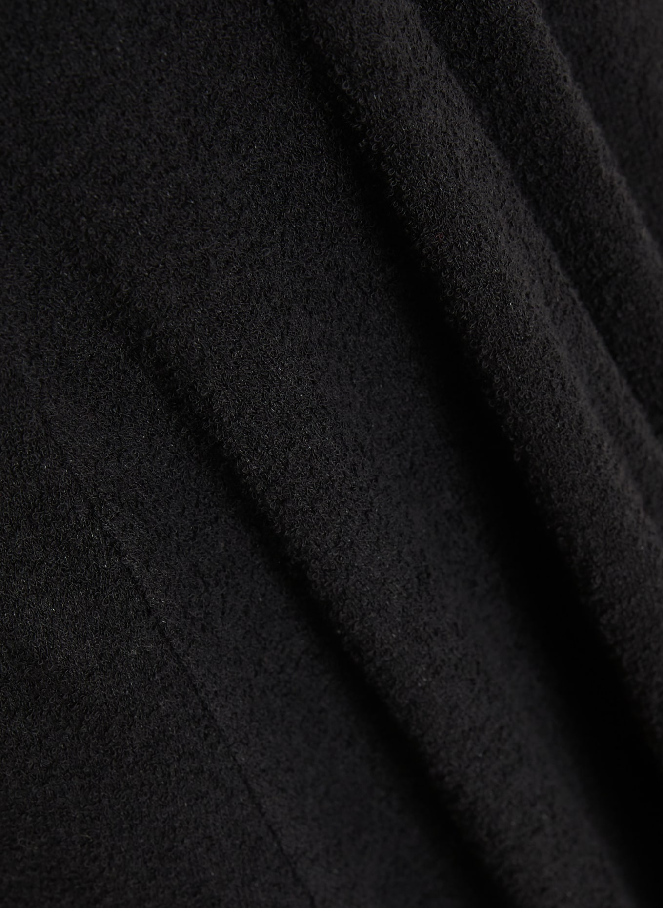 ISABEL MARANT Bouclé-Kleid: SCHWARZ