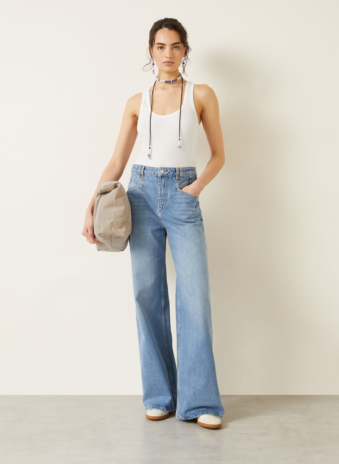 ISABEL MARANT Top THEA: WEISS