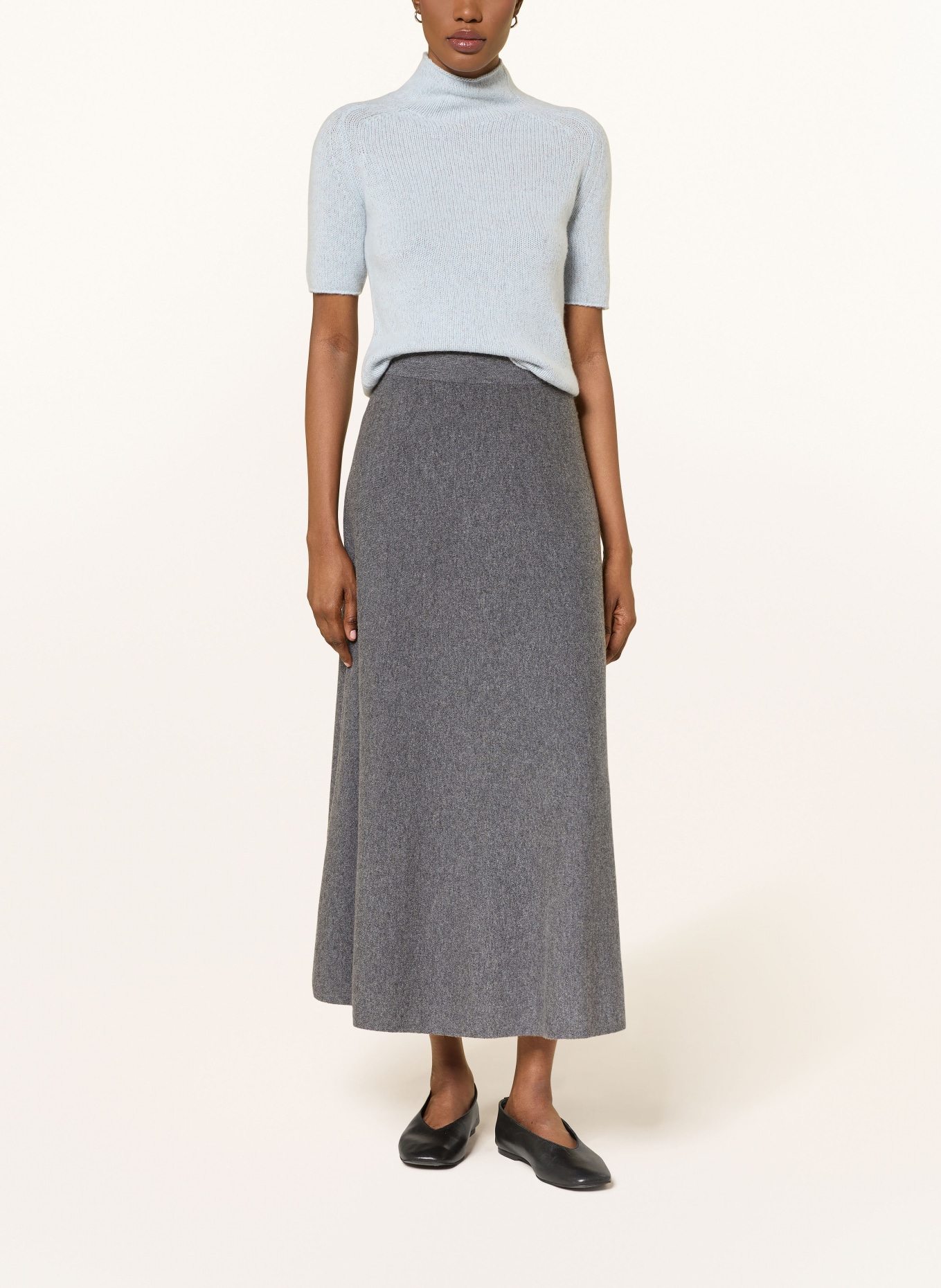 LISA YANG Cashmere-Pullover: HELLBLAU