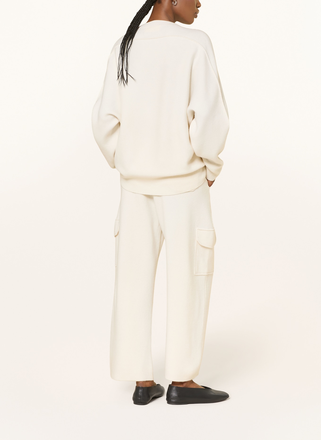 LISA YANG Sweter z kaszmiru: KREMOWY