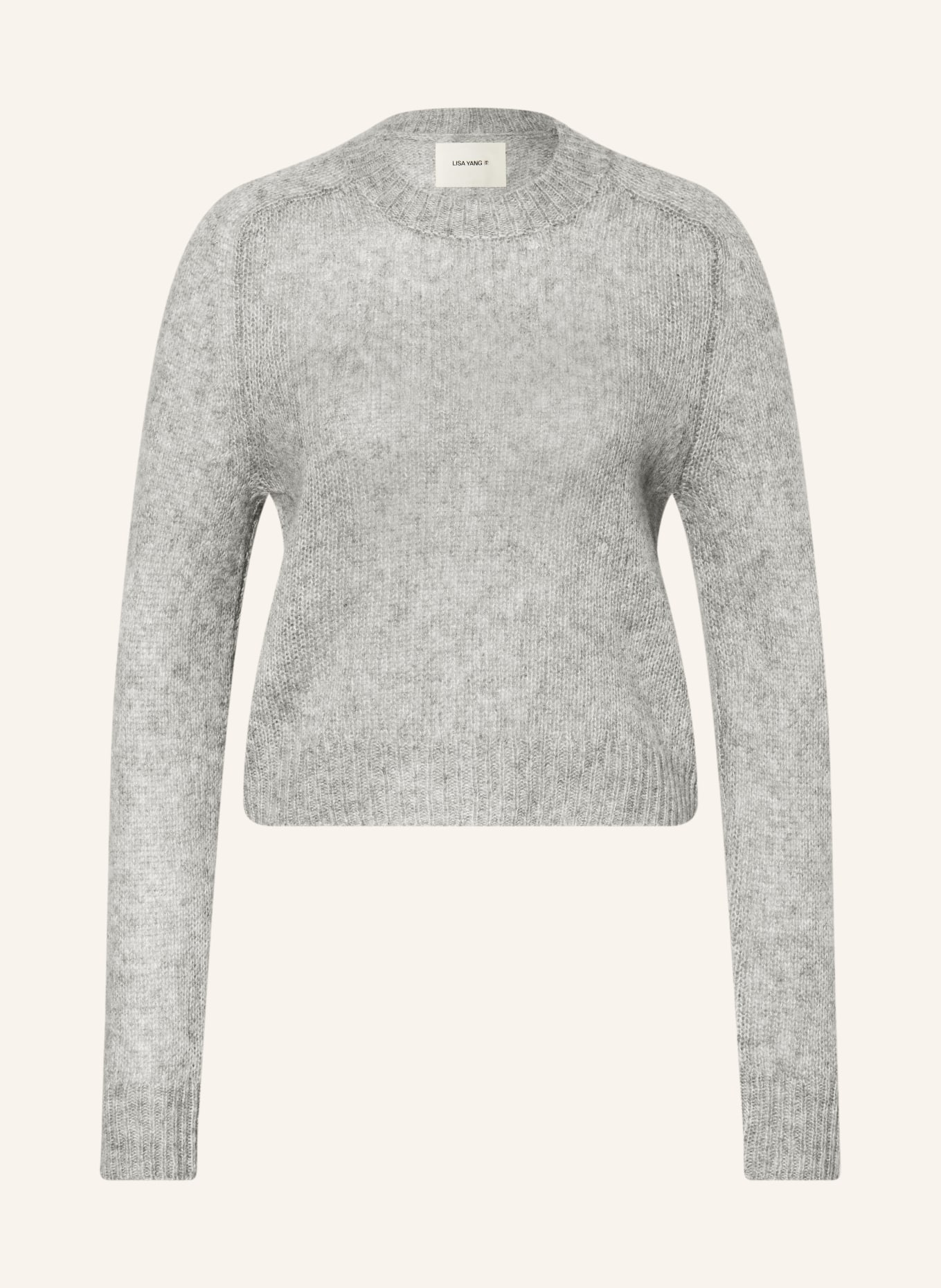 LISA YANG Sweter z kaszmiru: SZARY