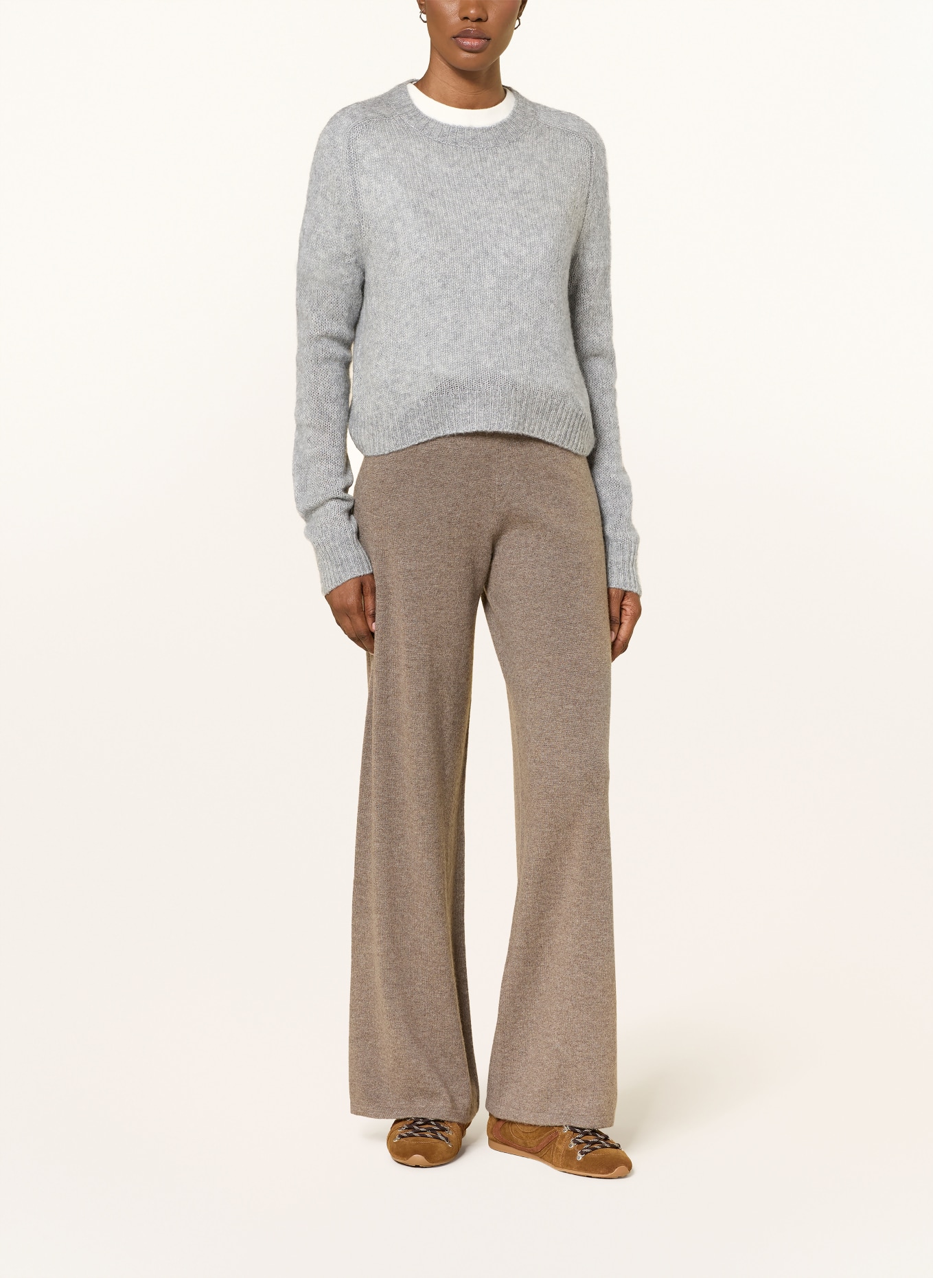 LISA YANG Sweter z kaszmiru: SZARY