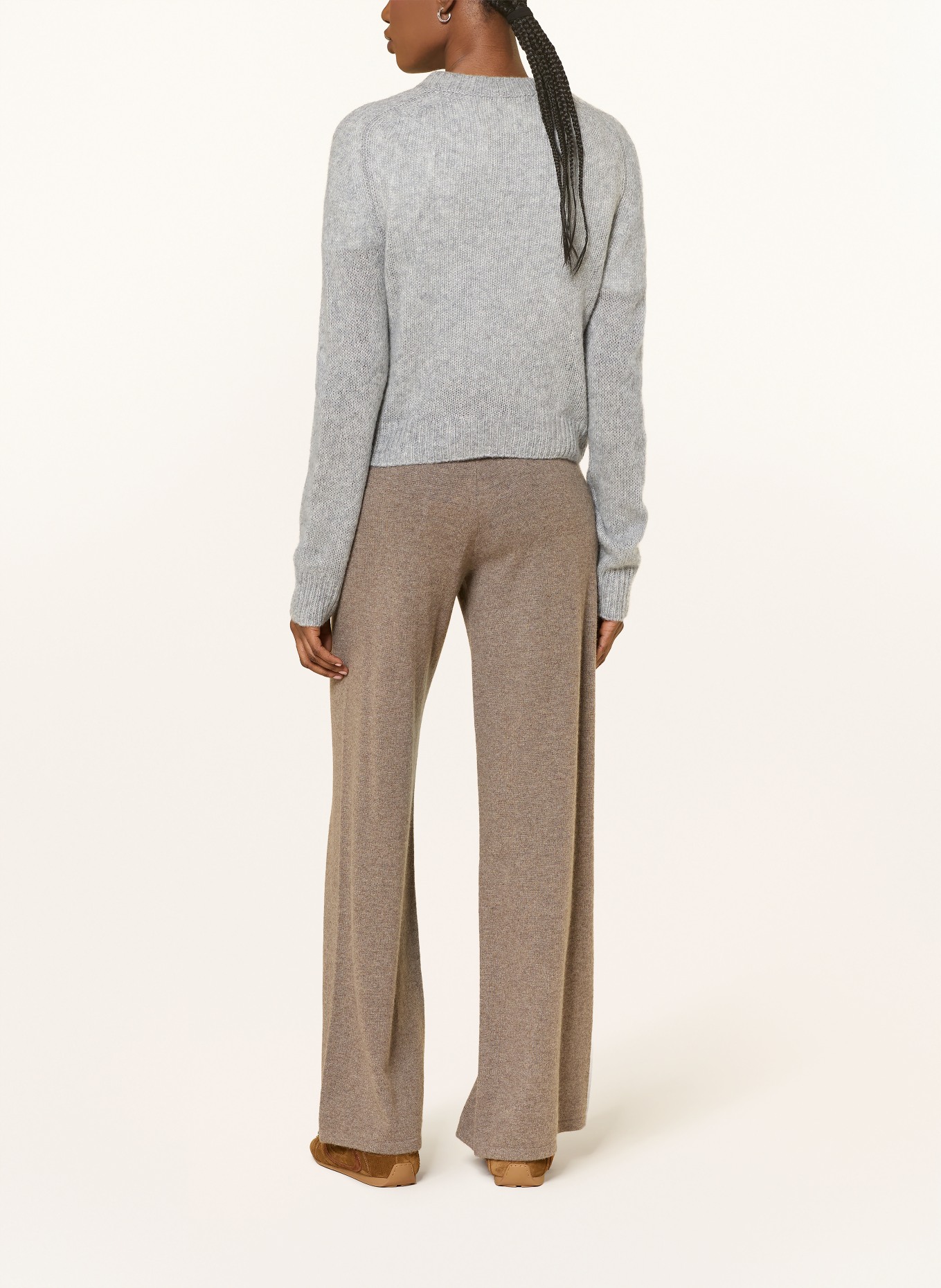 LISA YANG Sweter z kaszmiru: SZARY