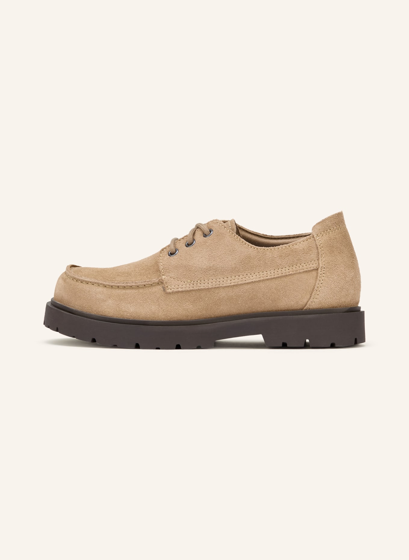 BIRKENSTOCK Woestijnlaarzen HIGHWOOD MOC LACE: COGNAC