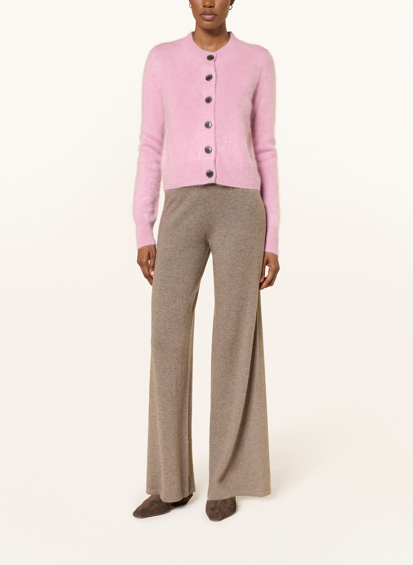 LISA YANG Sweter z kaszmiru: RÓŻOWY