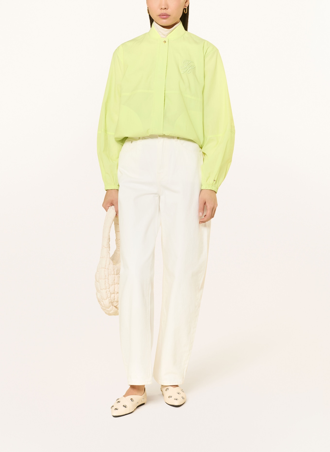 TOMMY HILFIGER Blouson: NEONGELB