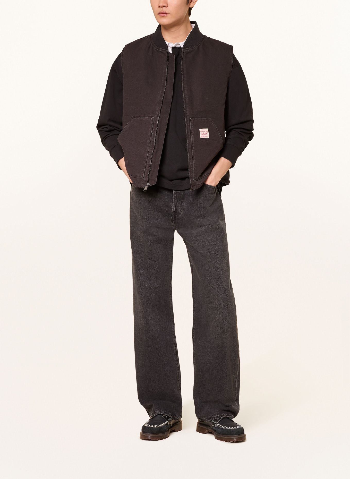 Levi's® 501 Loose Fit Jeans: 05 Blacks