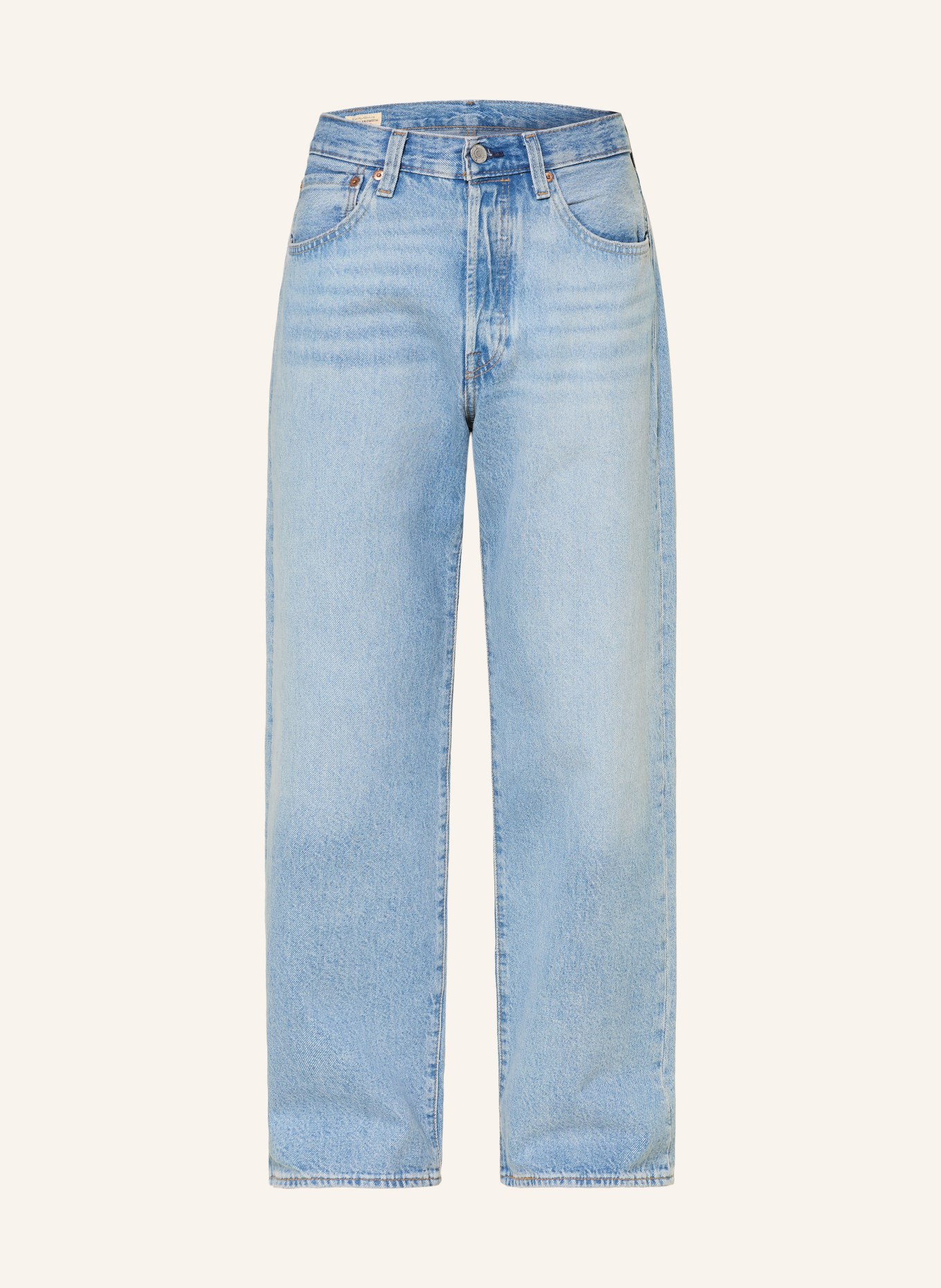 Levi's® Džíny 501® LOOSE Loose Fit: 09 Light Indigo - Worn In