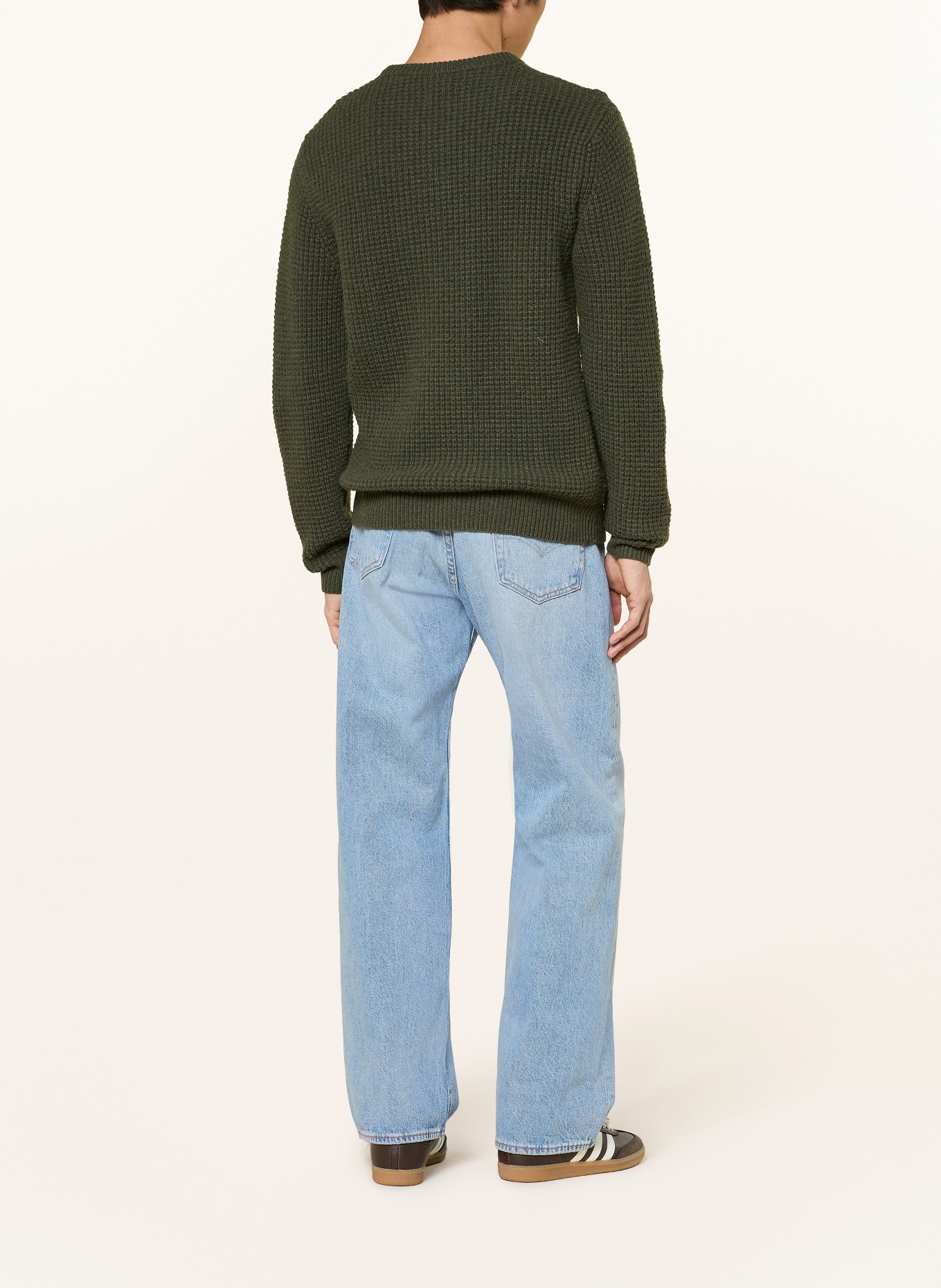 Levi's® Džíny 501® LOOSE Loose Fit: 09 Light Indigo - Worn In