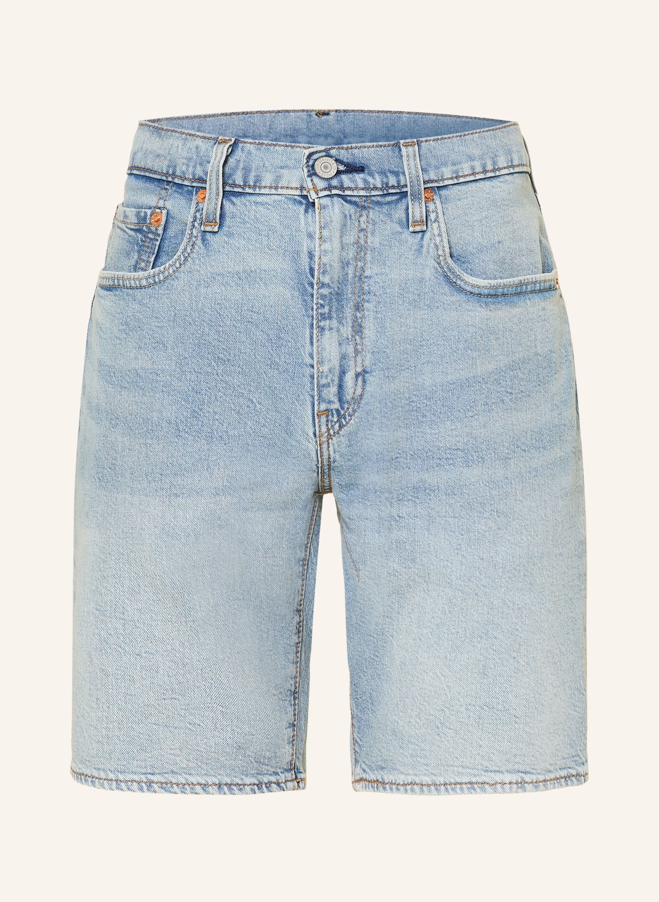 Levi's® Jeansshorts 405™ STANDARD Regular Fit: 10 Light Indigo - Worn In