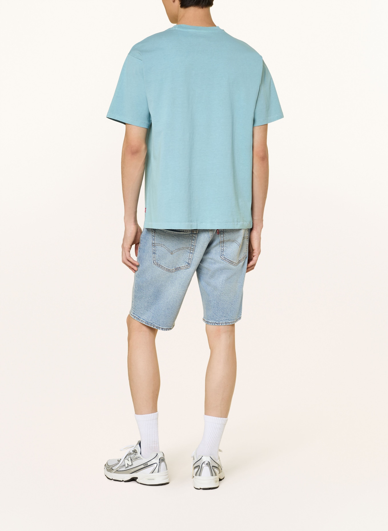 Levi's® Jeansshorts 405™ STANDARD Regular Fit: 10 Light Indigo - Worn In