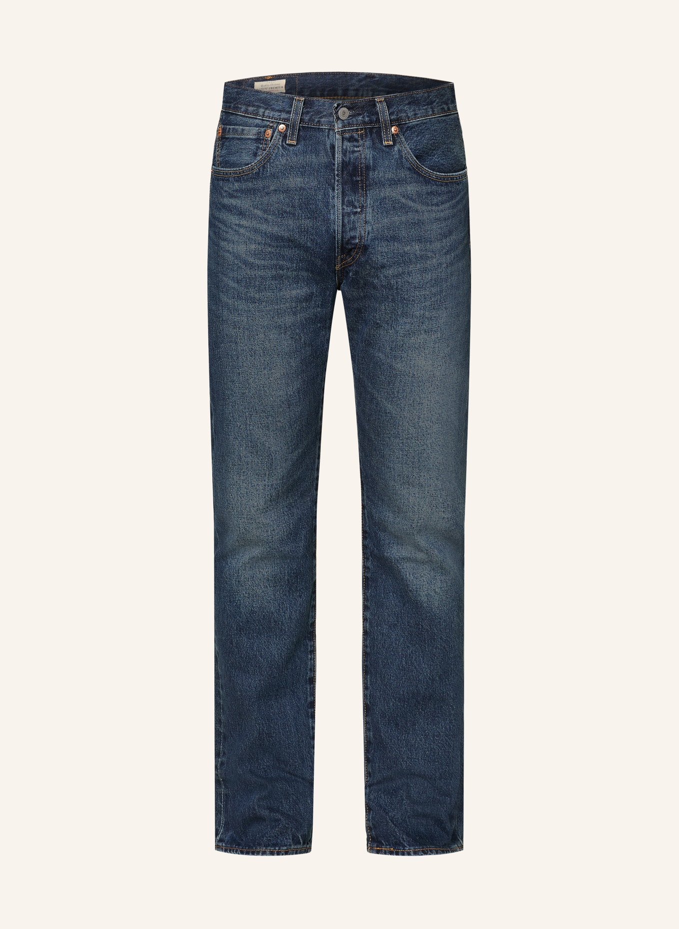 Levi's® 501® ORIGINAL Regular Fit jeans: 52 Dark Indigo - Worn In