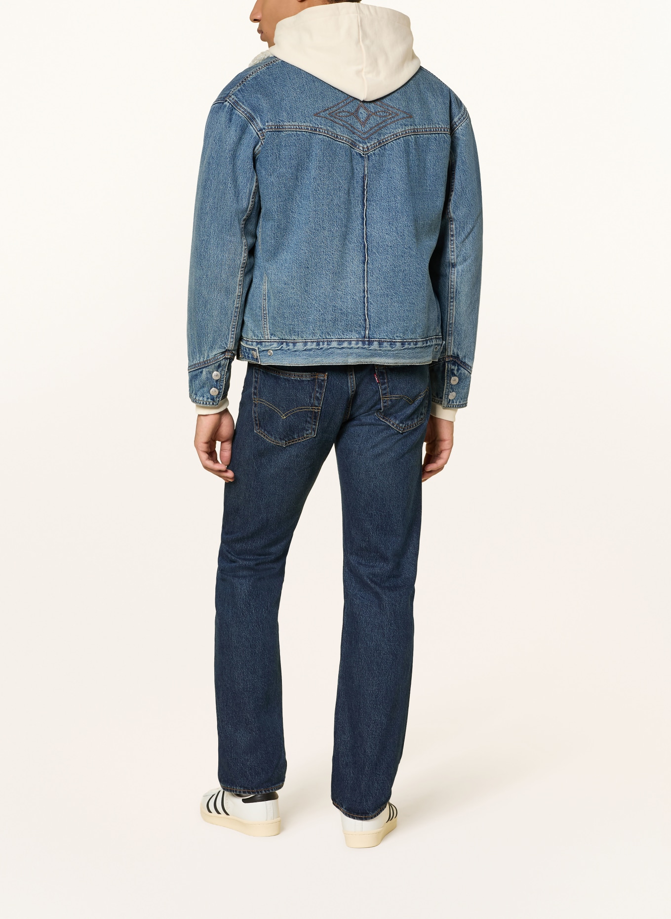 Levi's® 501® ORIGINAL Regular Fit jeans: 52 Dark Indigo - Worn In