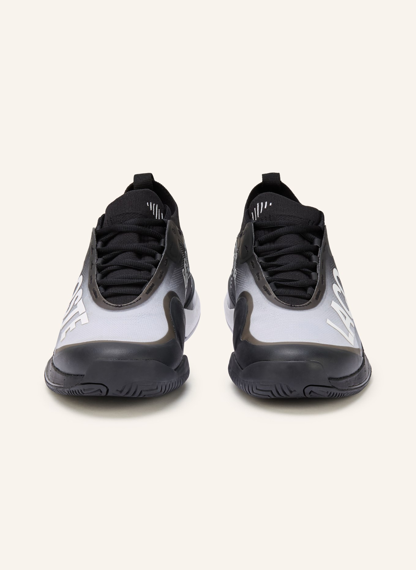 LACOSTE Tennissschuhe AG-LT25 LITE: SCHWARZ / GRAU