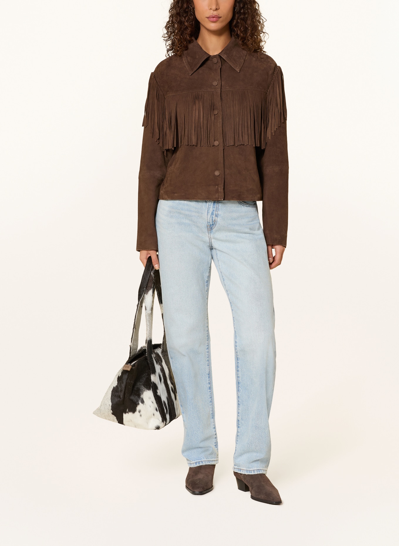 Levi's® Straight Jeans EASY DAD: 00 Light Indigo - Worn In