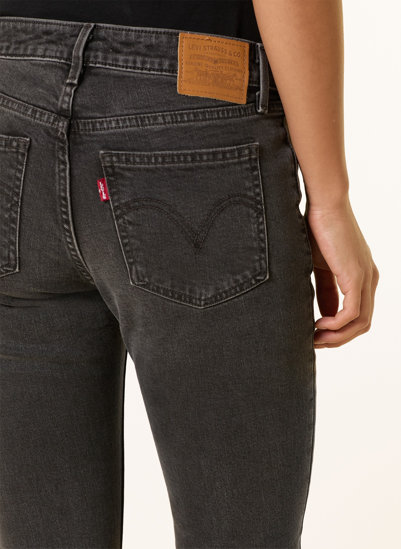 Levi's® Bootcut Jeans LOW SLIM BOOT: 00 Blacks