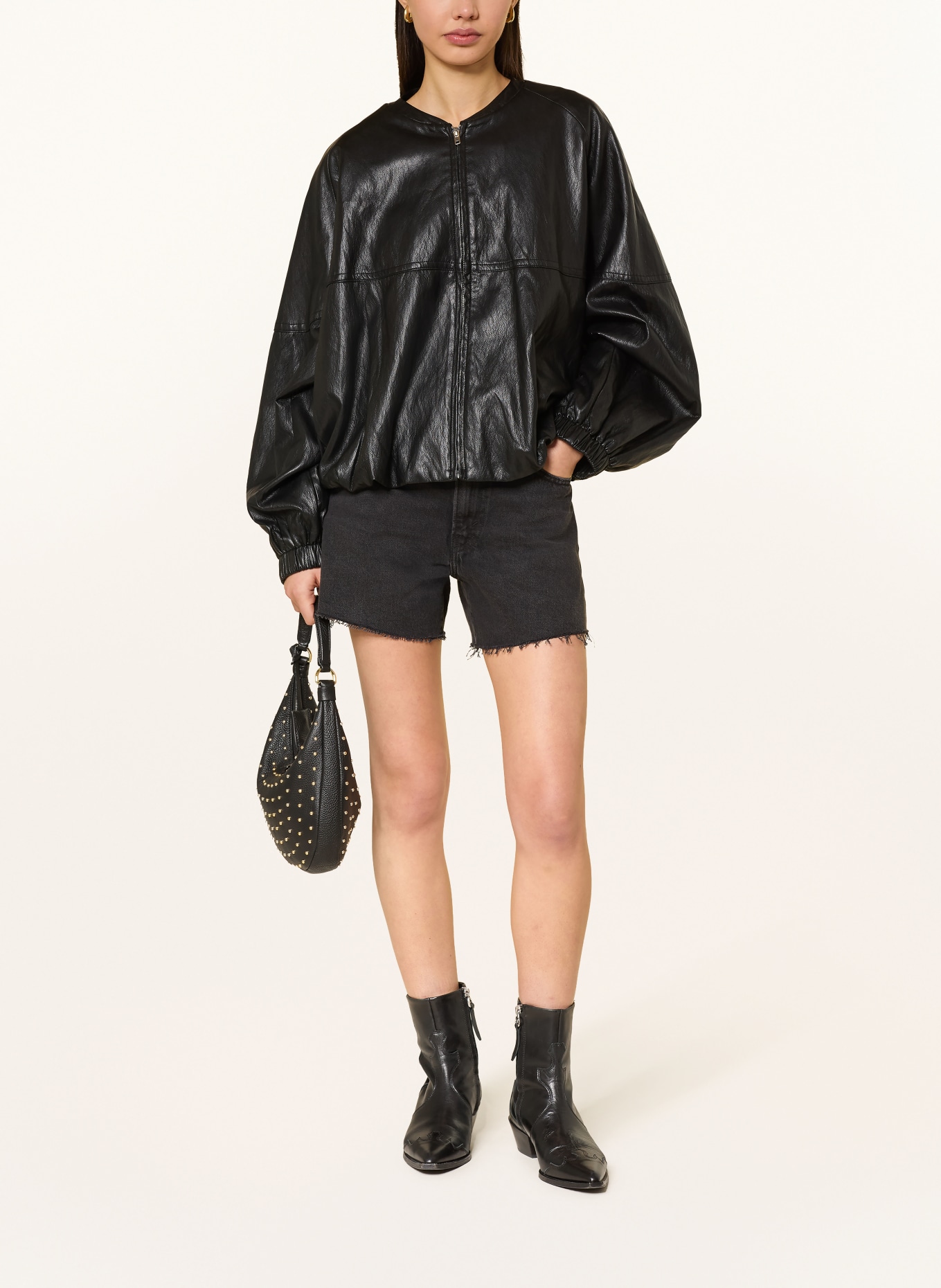 Levi's® Jeansshorts RIBCAGE: 05 Blacks