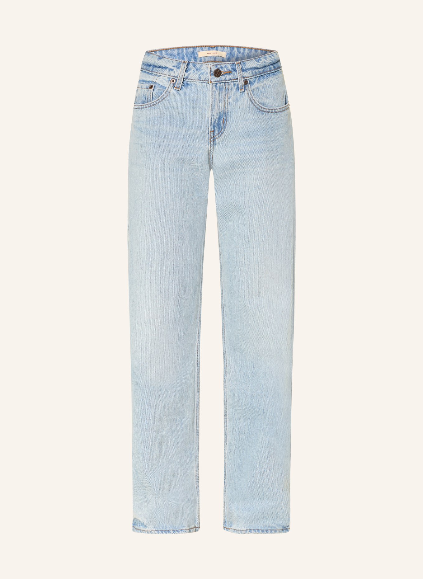 Levi's® Straight Jeans LOW LOOSE: 43 Light Indigo - Worn In