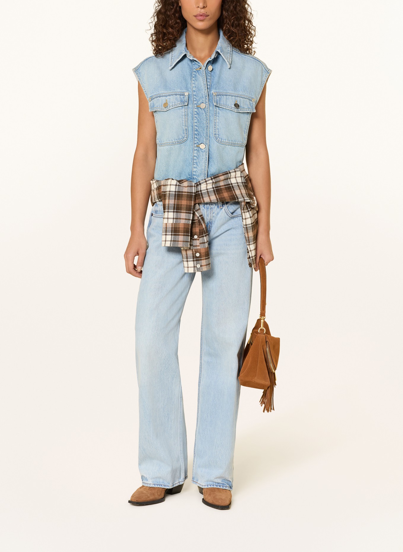 Levi's® Straight Jeans LOW LOOSE: 43 Light Indigo - Worn In