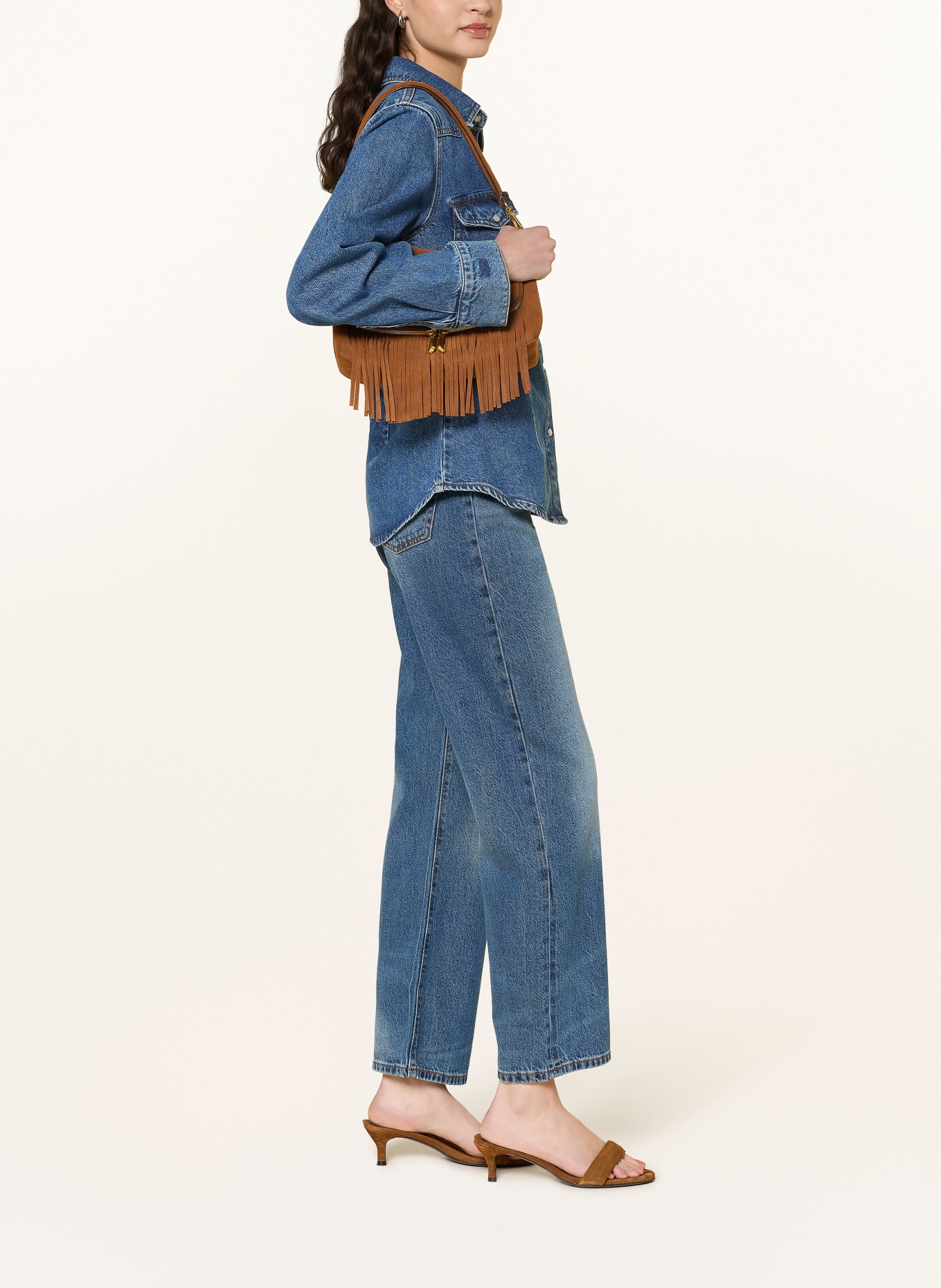 Levi's® Proste dżinsy 501 90S: 14 Med Indigo - Worn In