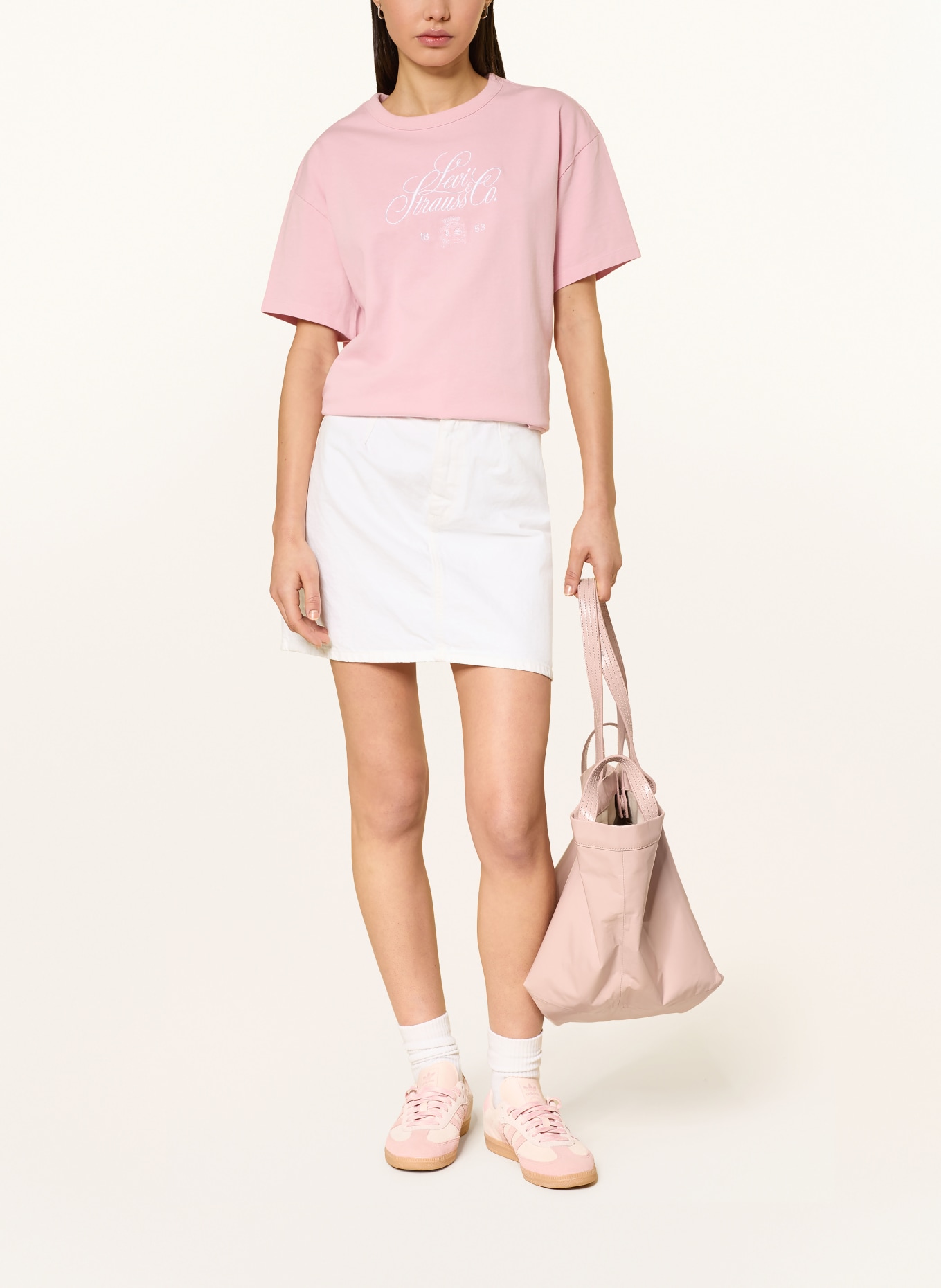 Levi's® Tričko VINTAGE TEE: RŮŽOVÁ