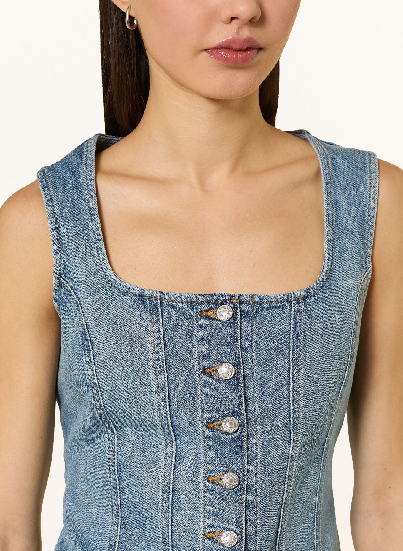 Levi's® Jeansweste WHAT NOW: HELLBLAU