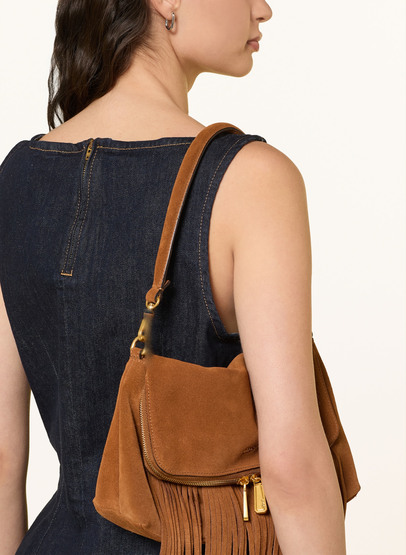 Levi's® denim dress: DARK BLUE