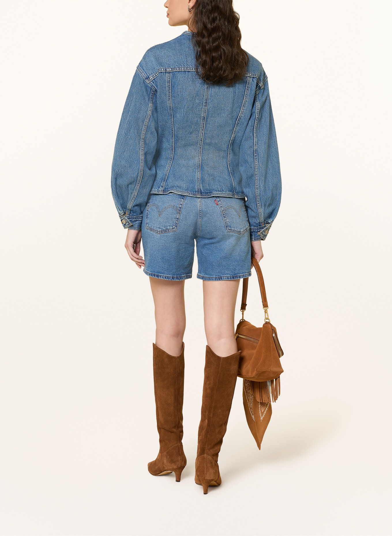 Levi's® džínová bunda: MODRÁ