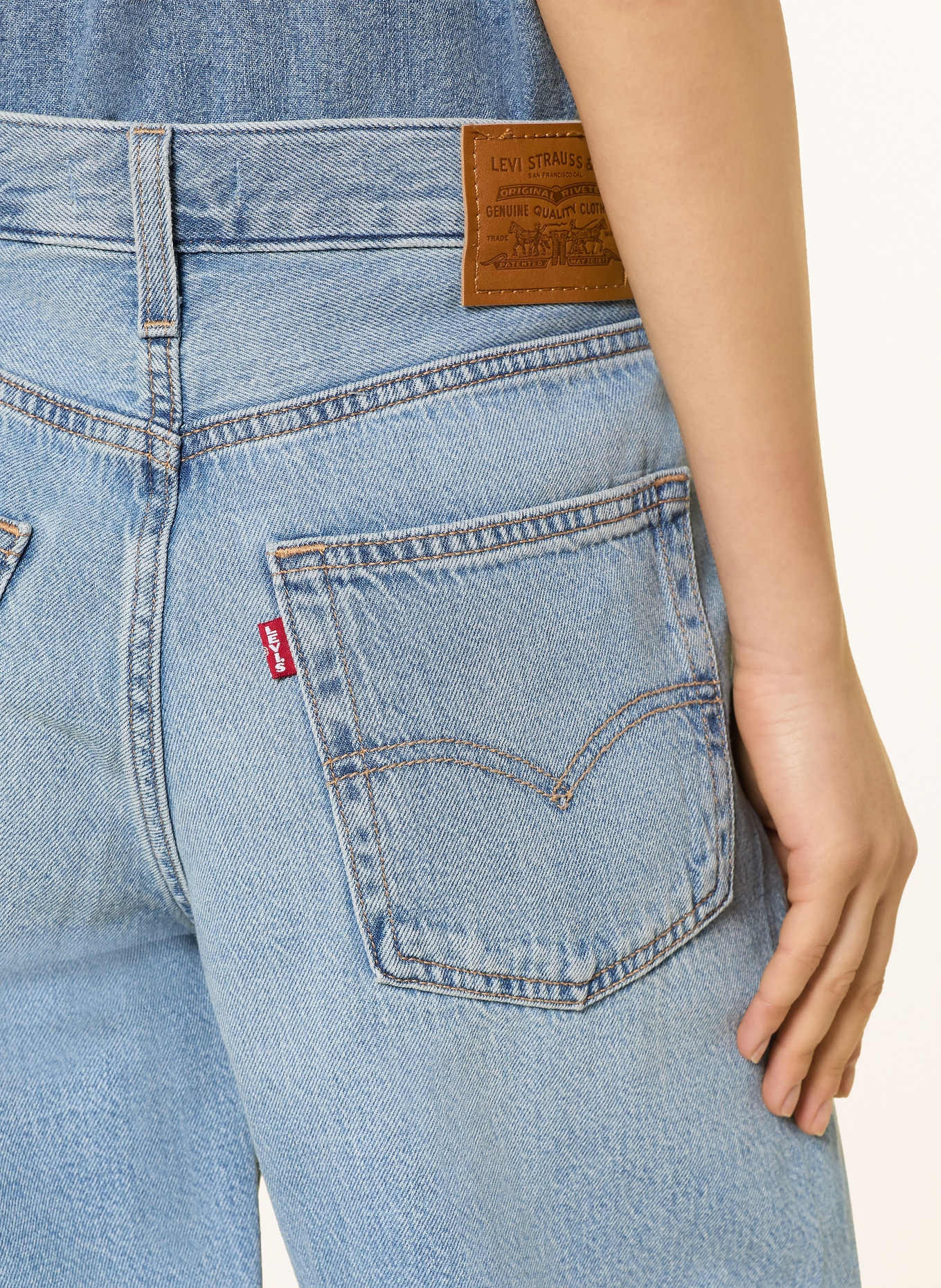 Levi's® Džínové bermudy: 17 Med Indigo - Worn In