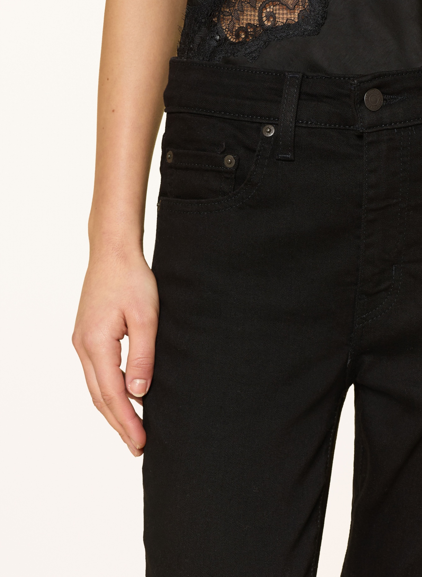 Levi's® Obcisłe dżinsy 721: 62 Blacks