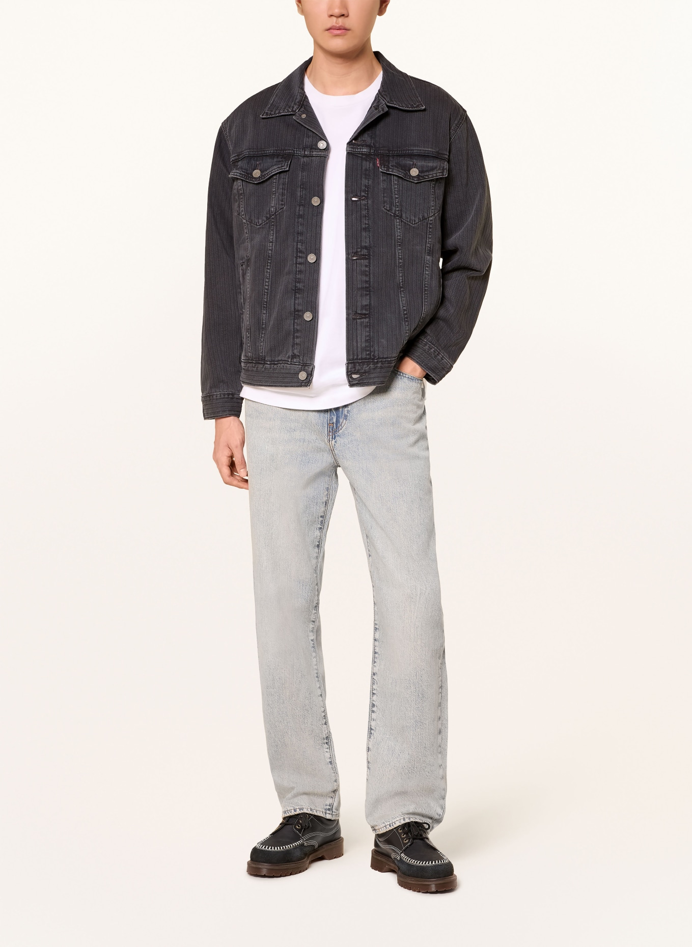 Levi's® Jeansjas RELAXED FIT TRUCKER: 86 Blacks