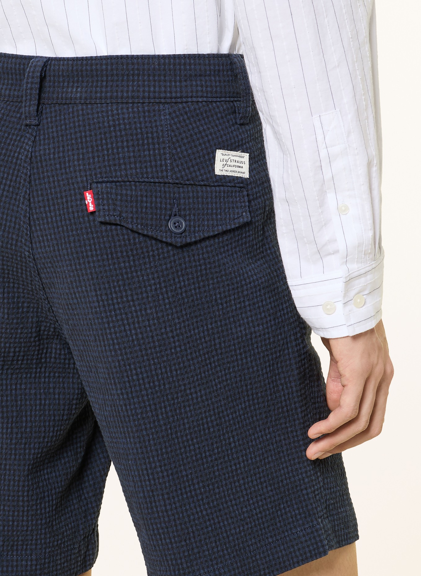 Levi's® Chinoshorts XX CHINO AUTHENTIC RELAXED Relaxed Fit: TMAVĚ MODRÁ