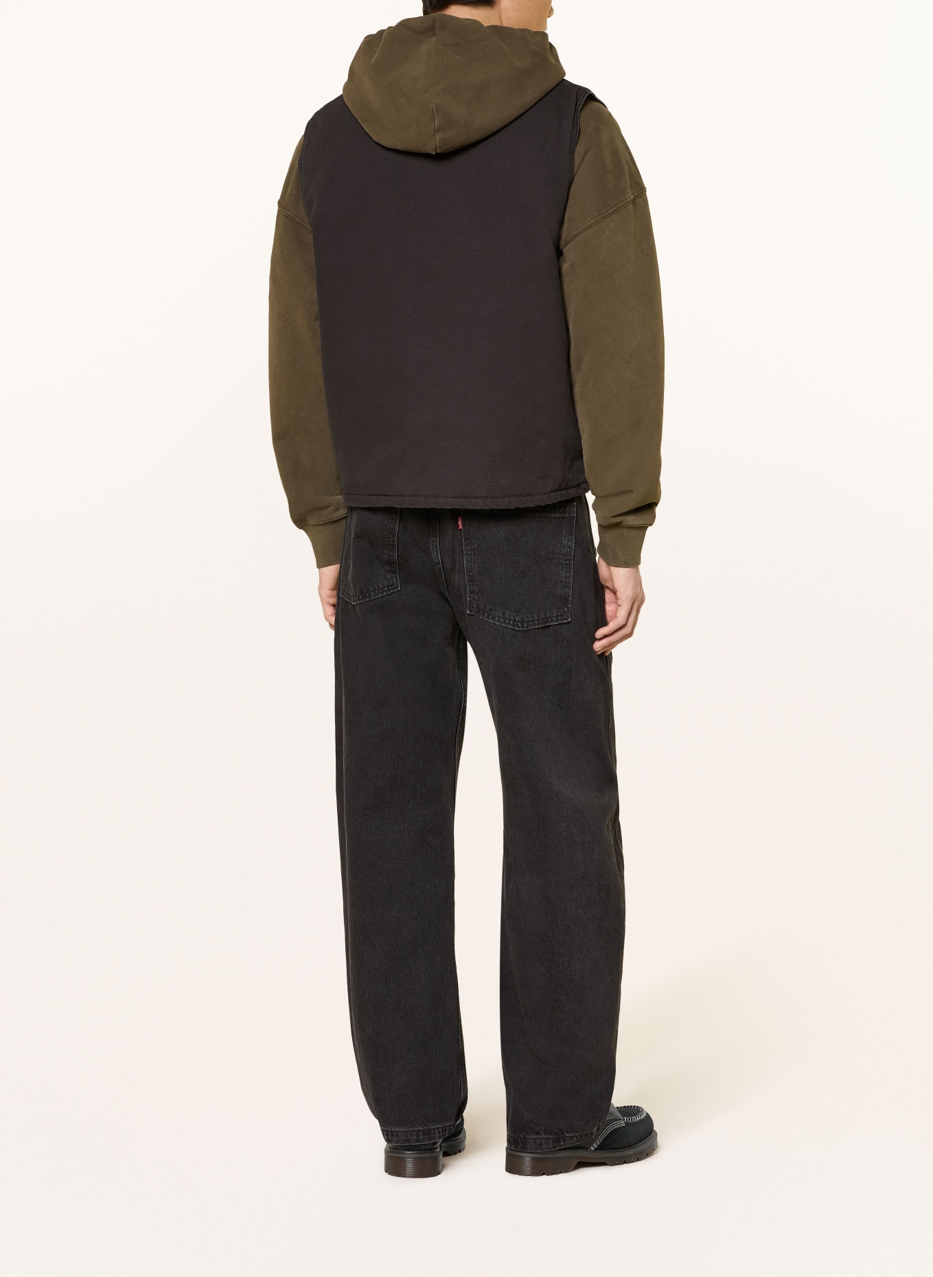 Levi's® Džíny BAGGY BARRELL Baggy Fit: 03 Blacks