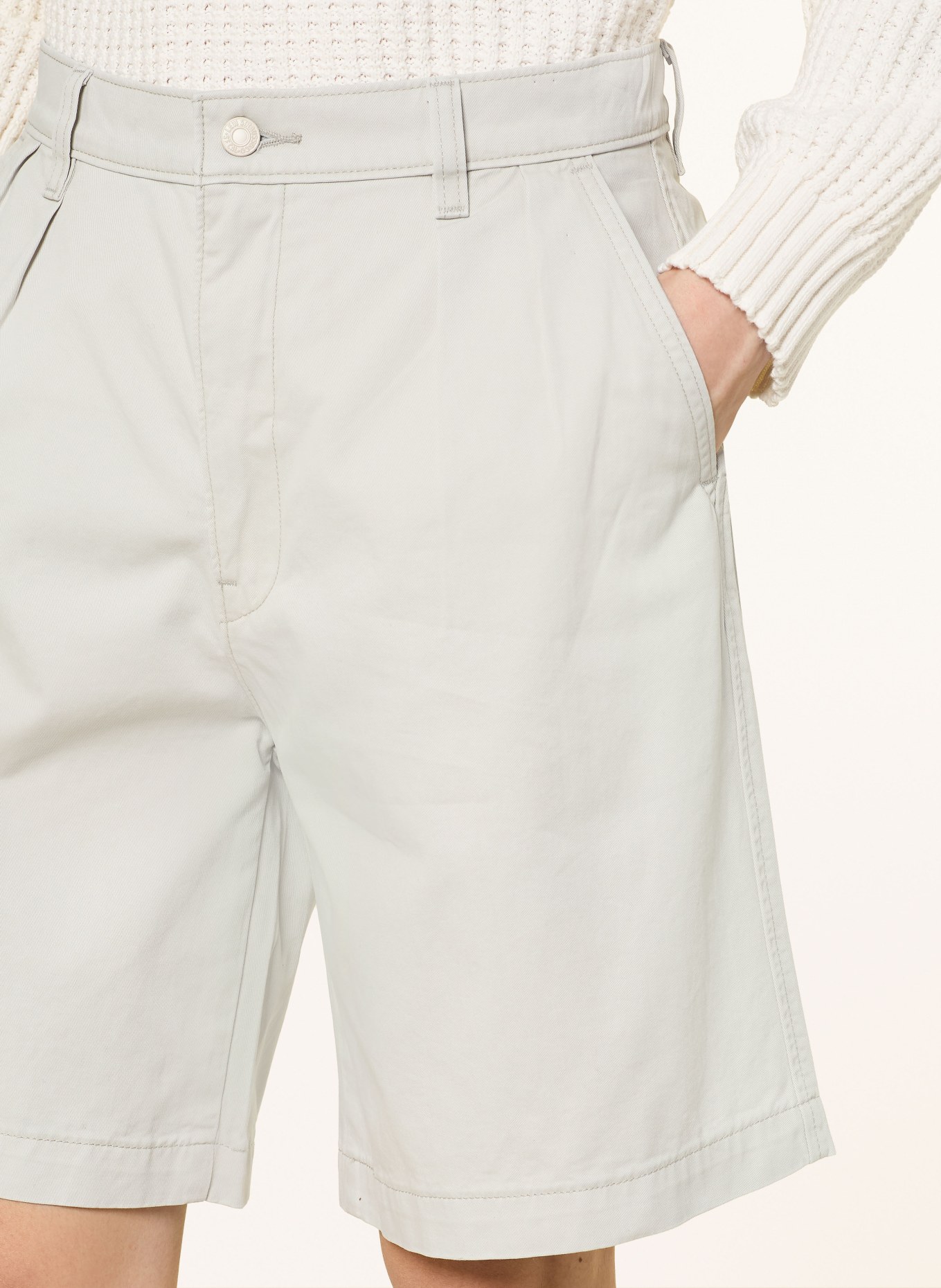 Levi's® Šortky Baggy Fit: BÉŽOVÁ